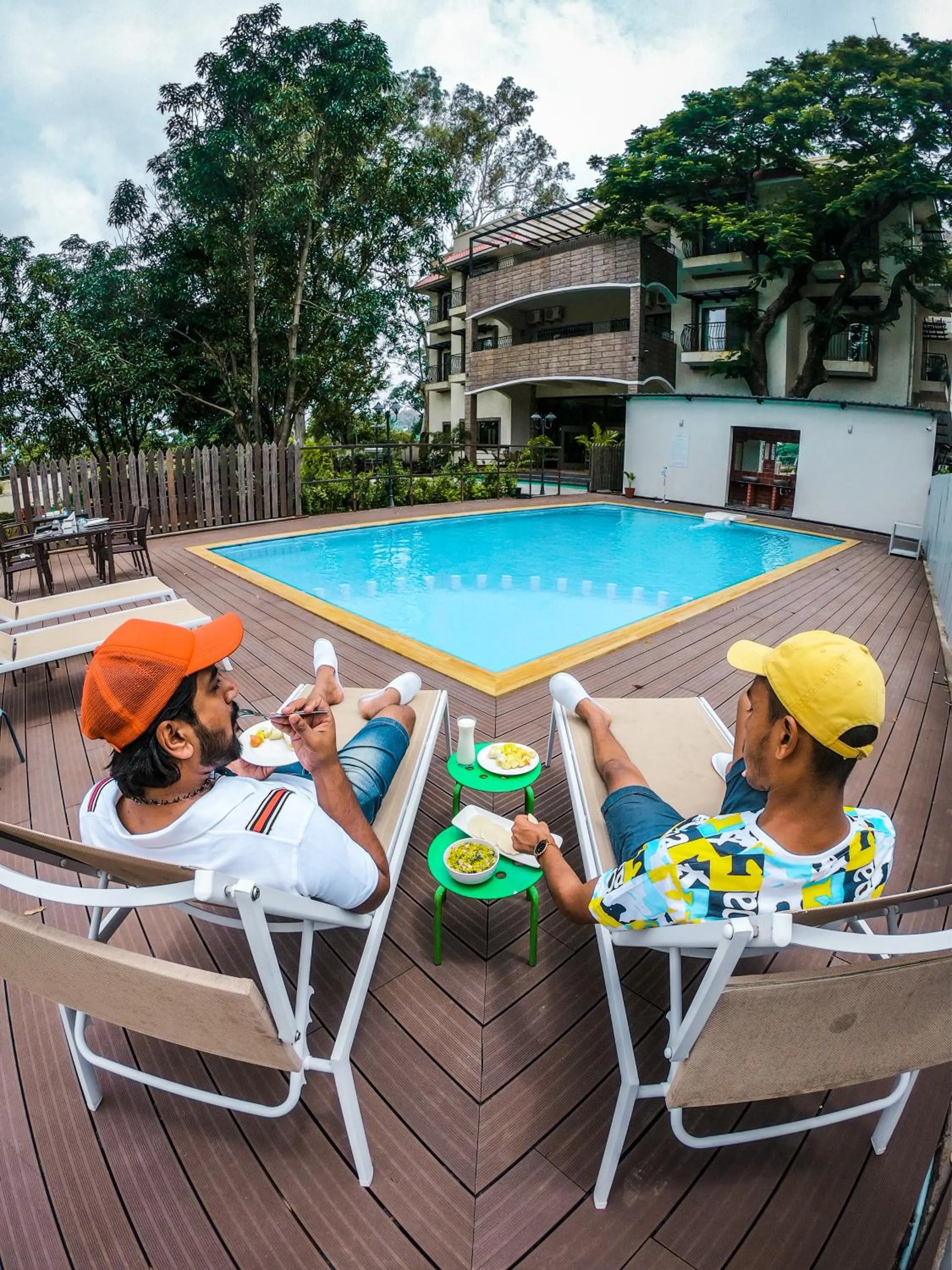 Swimming pool in The Summer House, Pachmarhi - AM Hotel Kollection