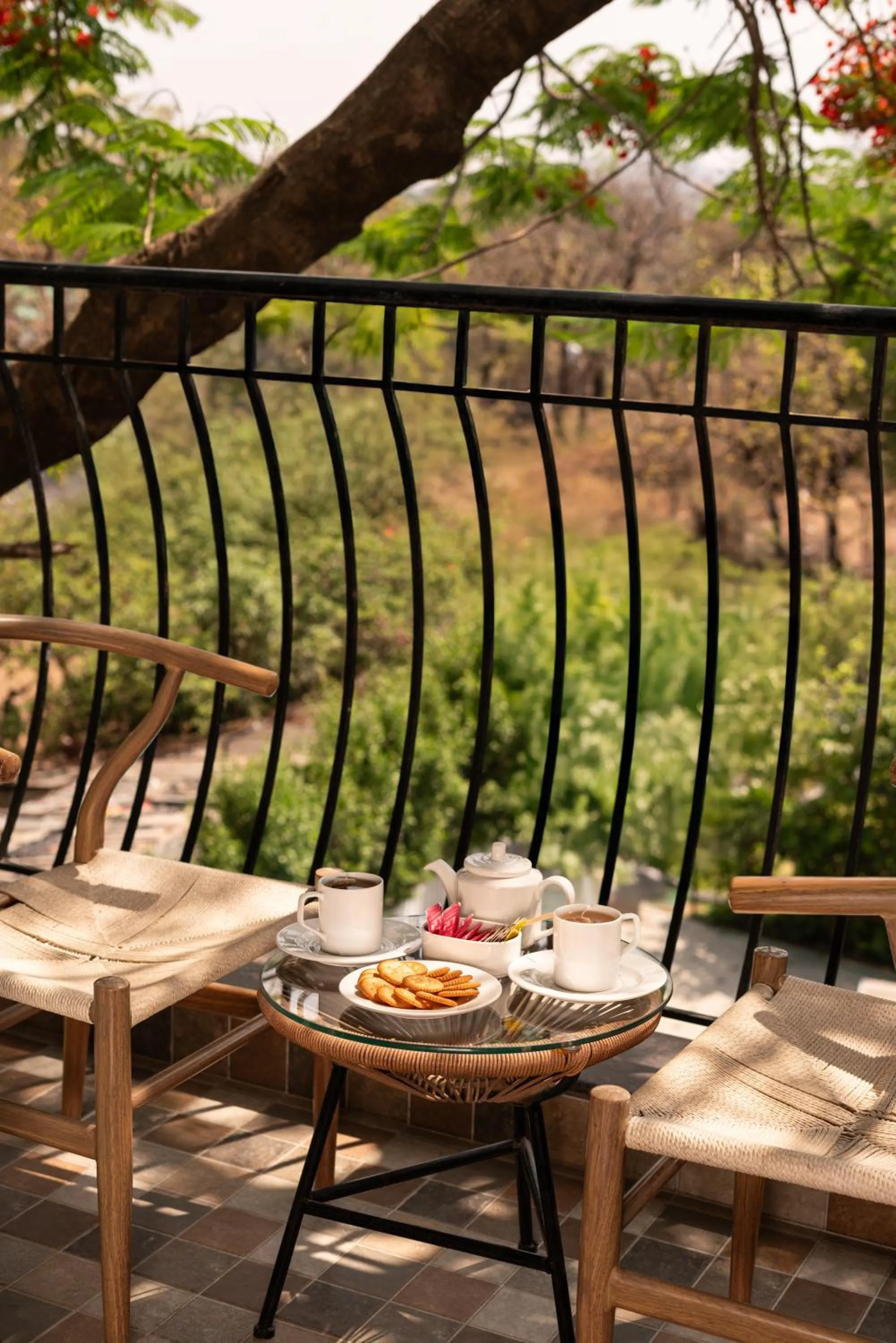 Balcony/Terrace in The Summer House, Pachmarhi - AM Hotel Kollection