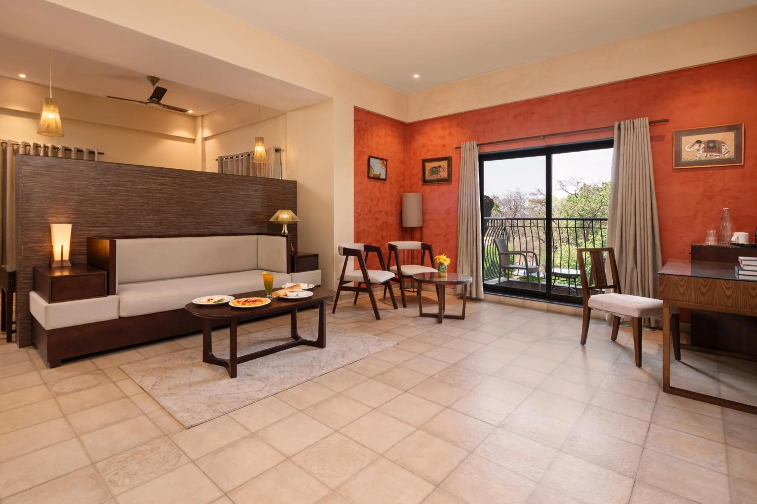 Living room in The Summer House, Pachmarhi - AM Hotel Kollection