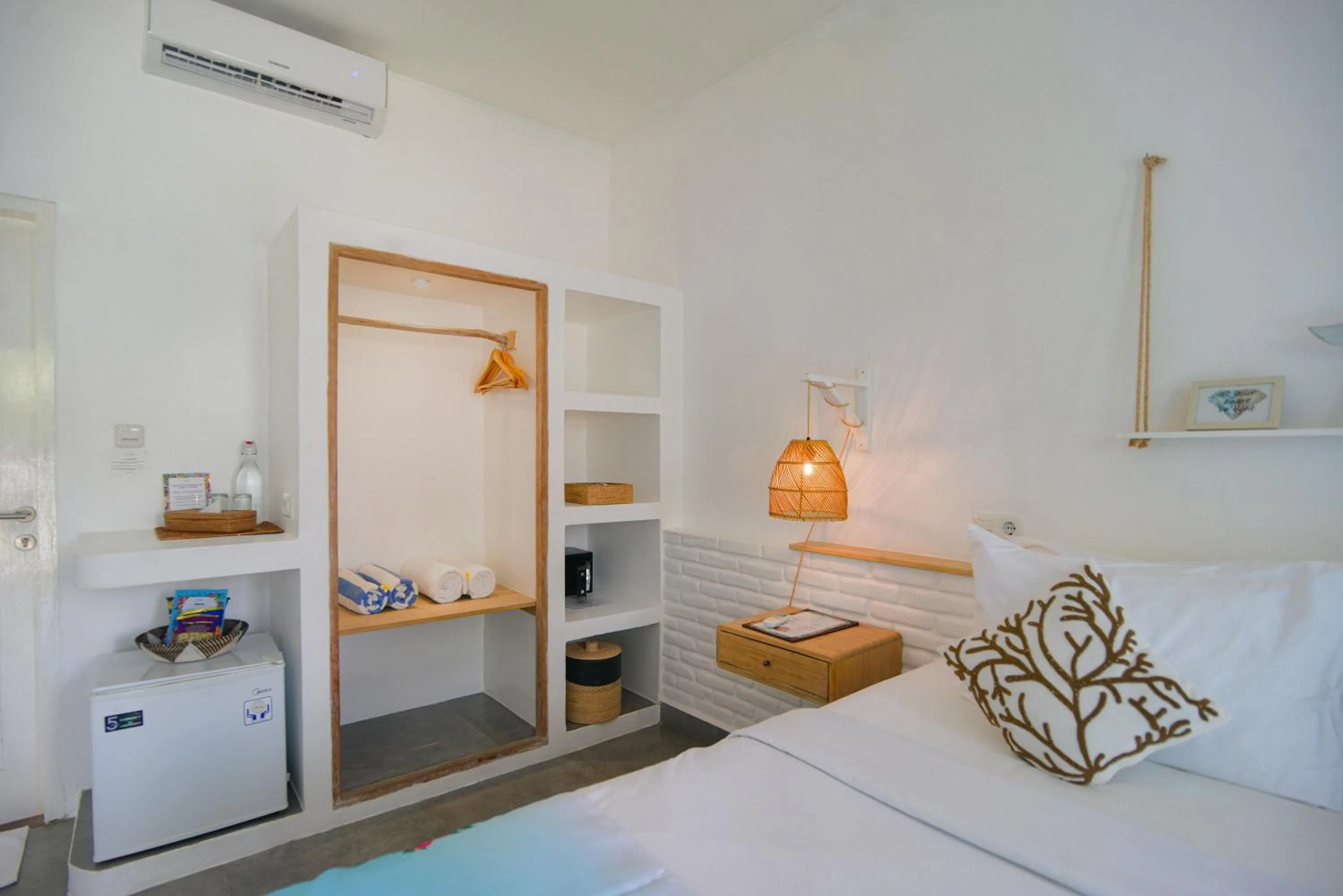 Bed in The Koho Air Hotel