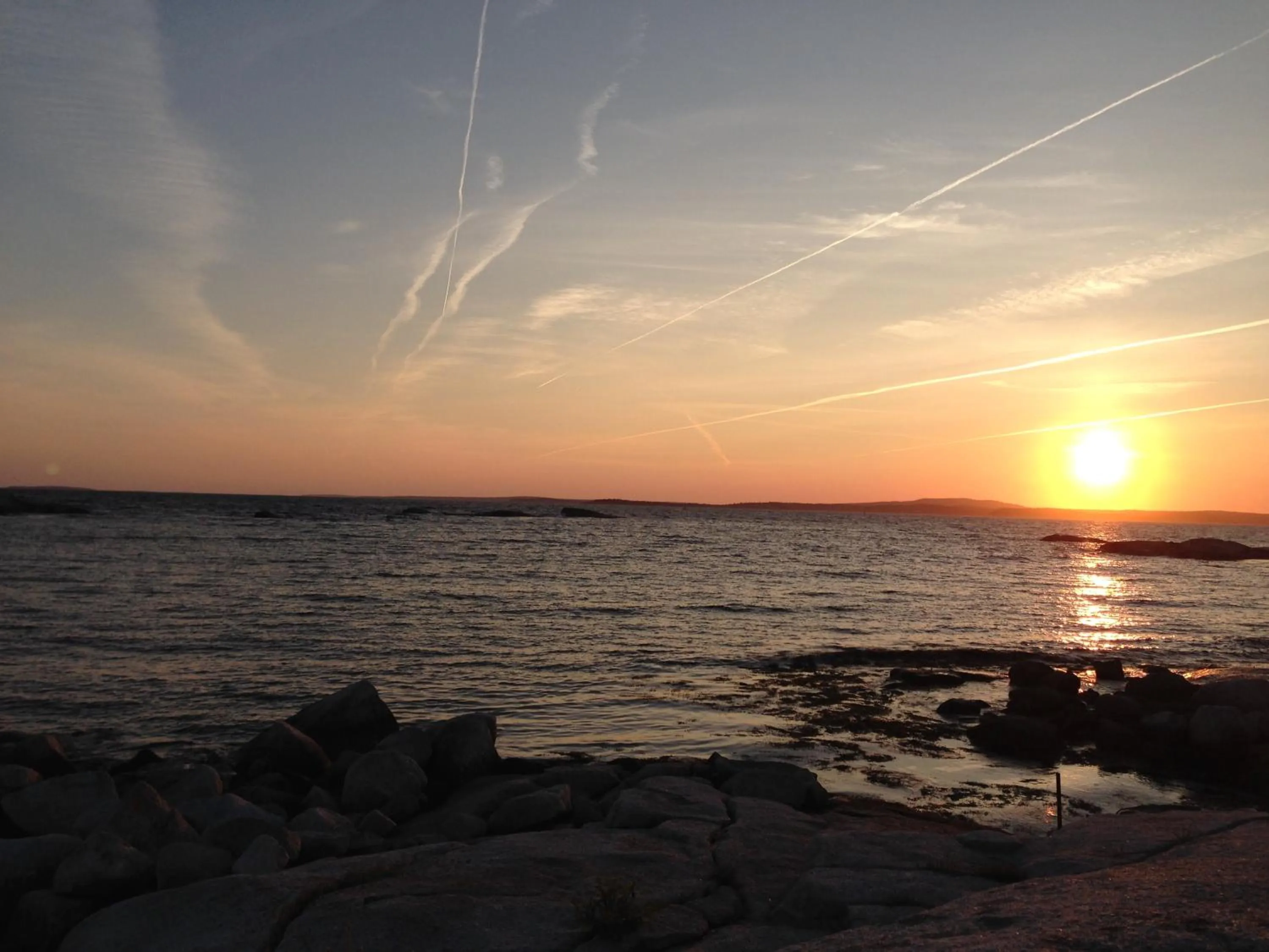 Sunset in Clifty Cove Motel