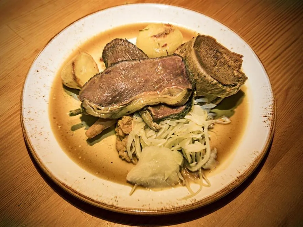 Dining area in The White Bear