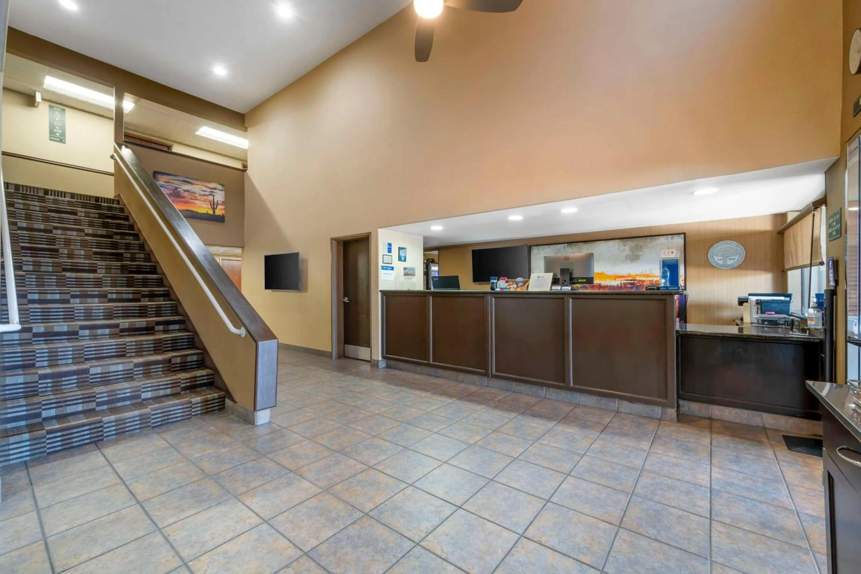 Lobby or reception in Best Western Parker Inn