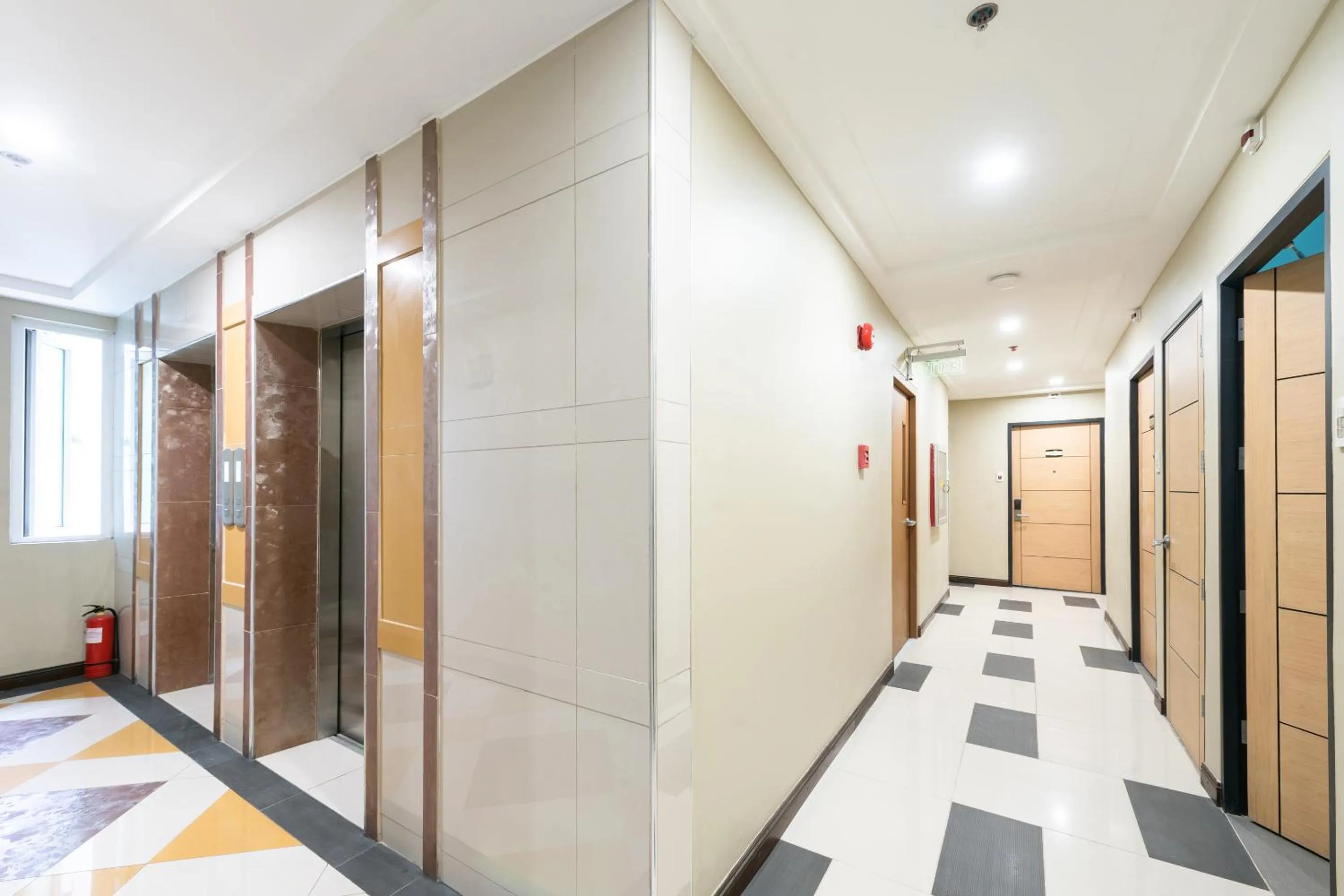 Floor plan in Bay Area Suites Manila