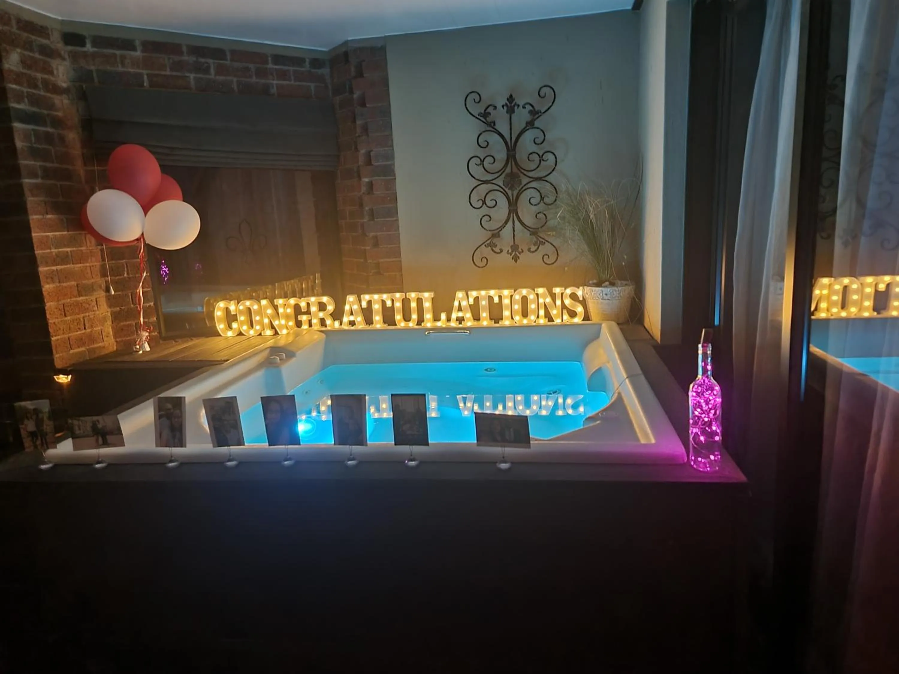 Text overlay in Weston Guest House Krugersdorp