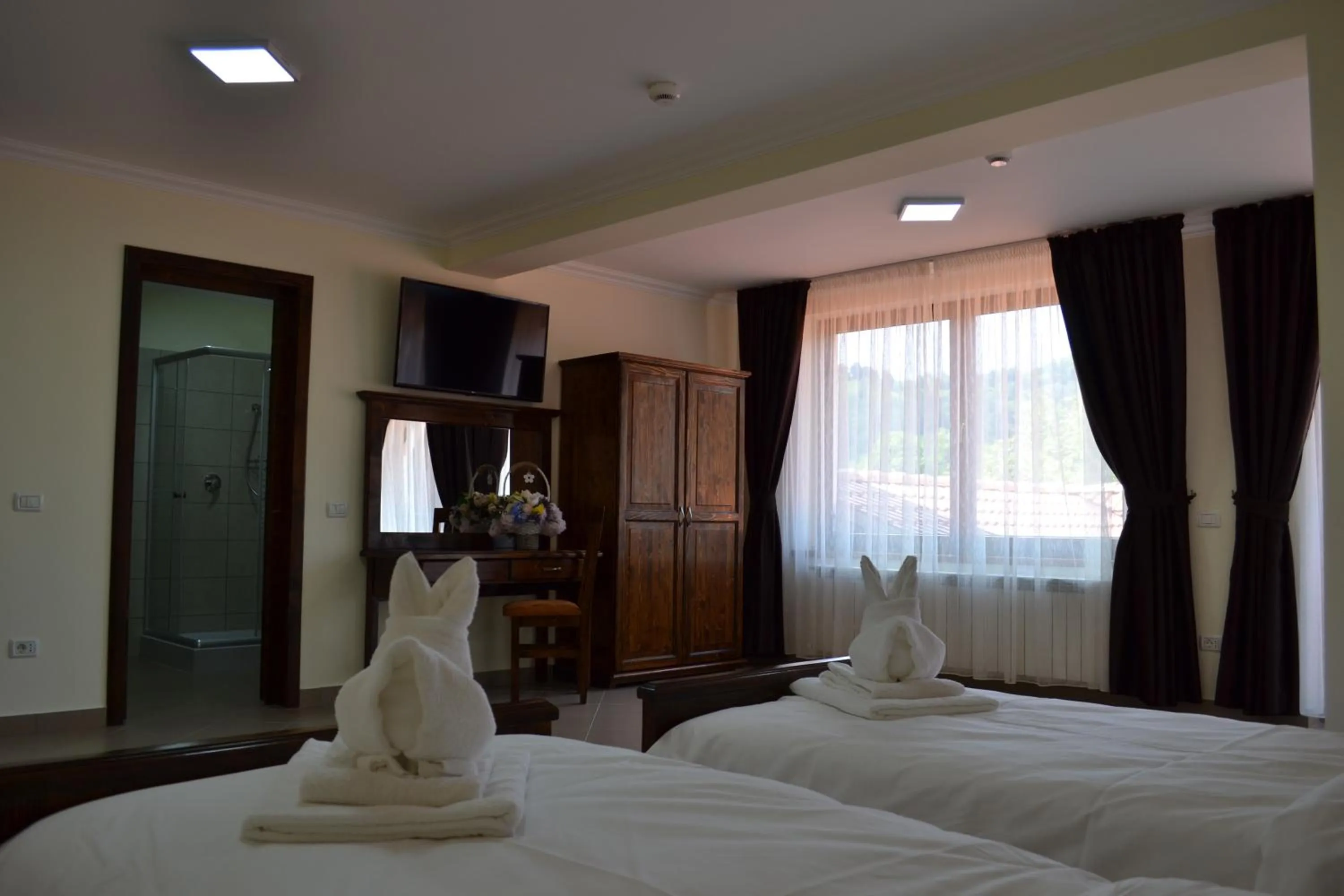 Bed in Hotel Rabbit Bran