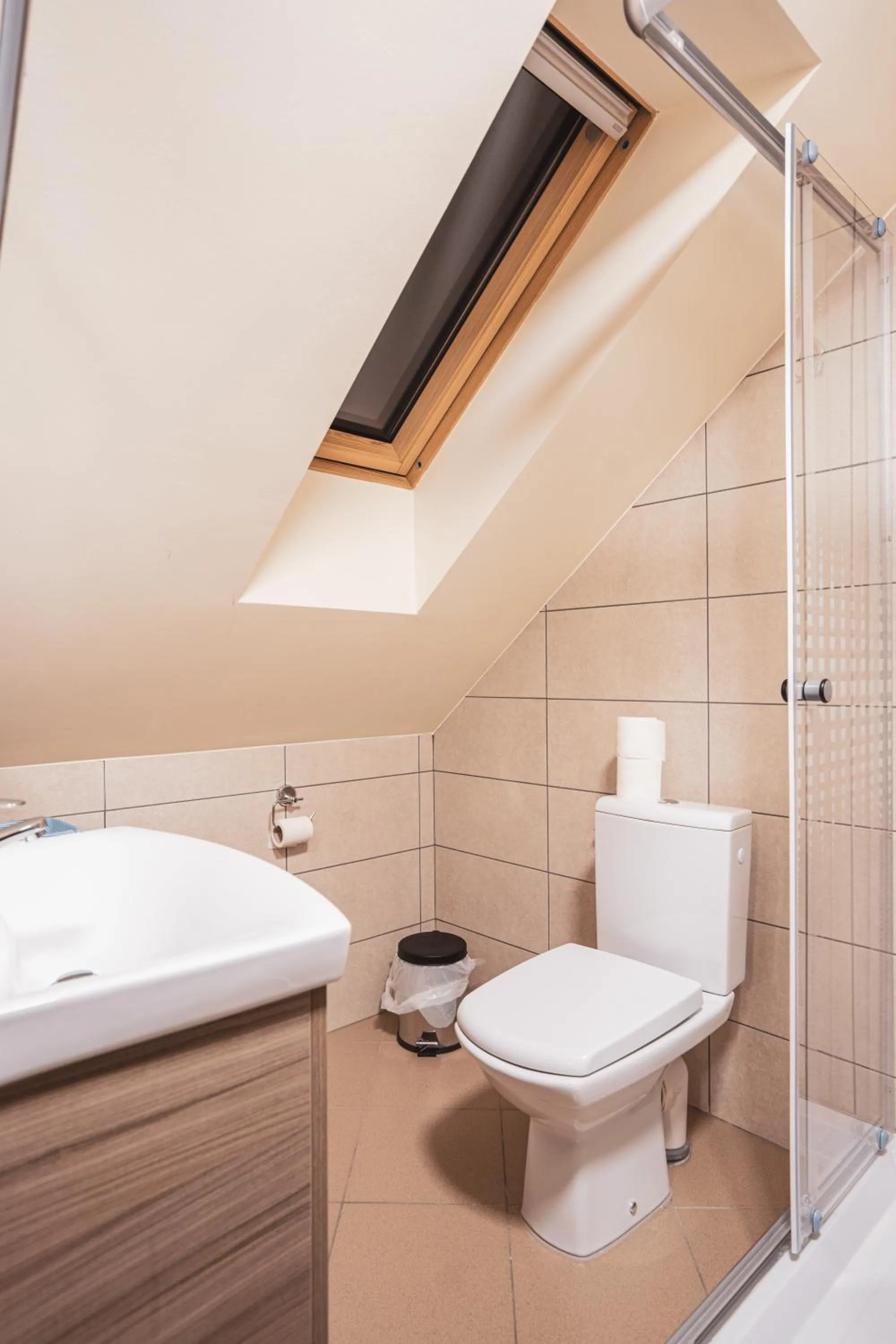 Shower in Hotel Rabbit Bran