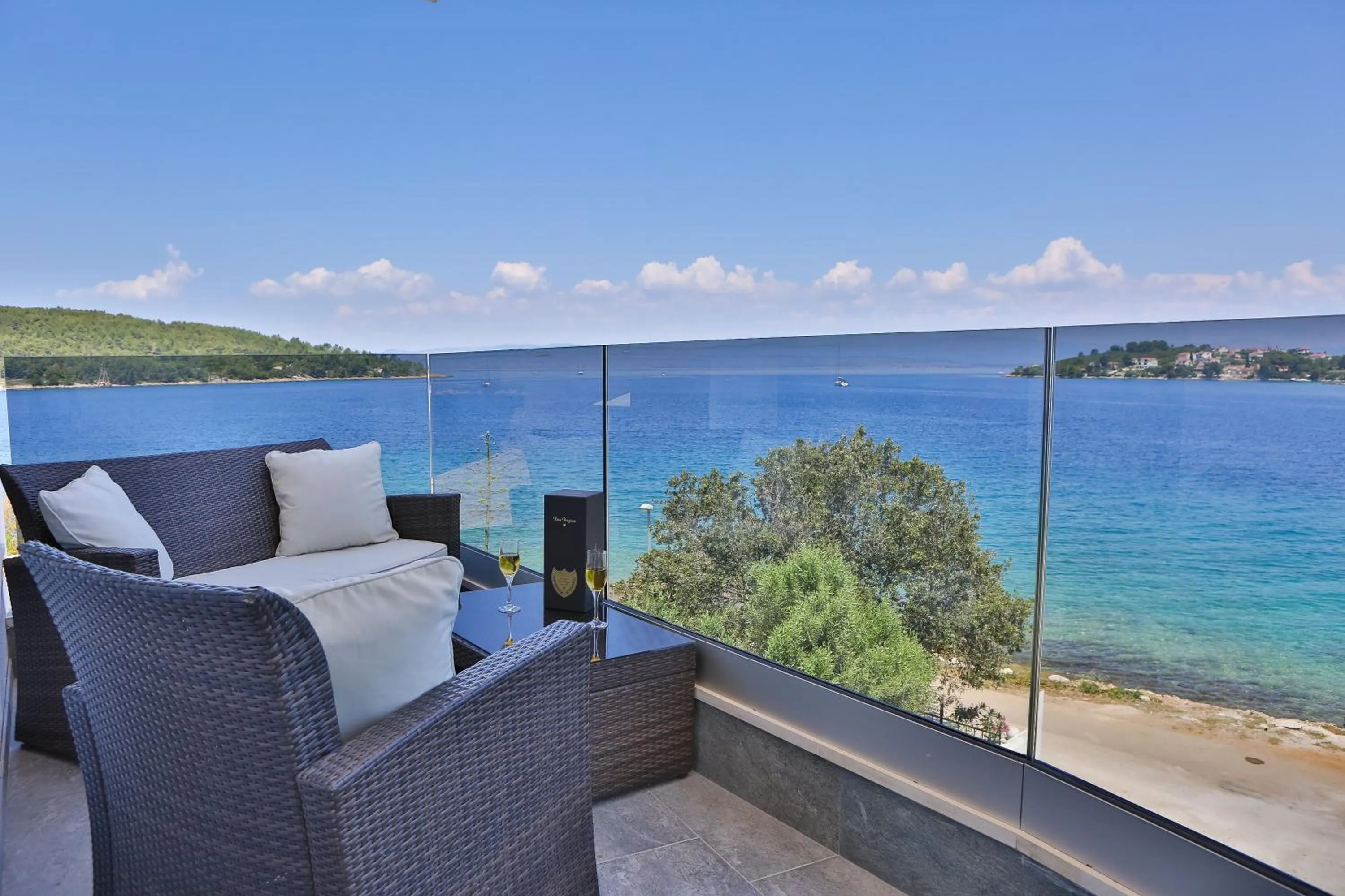Balcony/Terrace in Hotel Paradise Punta