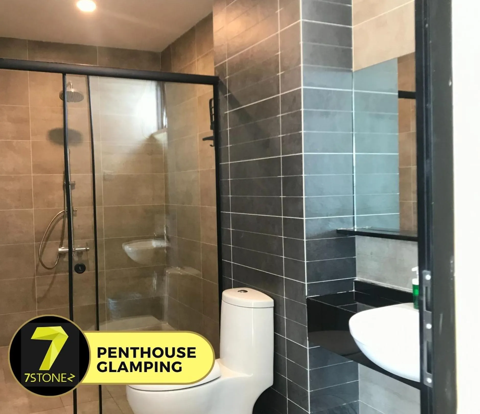 Bathroom in 7Stonez Suites Geo38 Genting Highlands