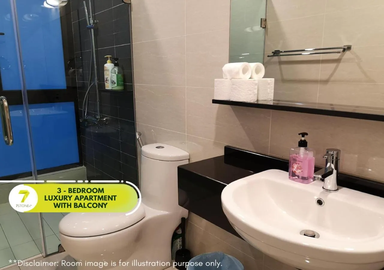 Bathroom in 7Stonez Suites Geo38 Genting Highlands