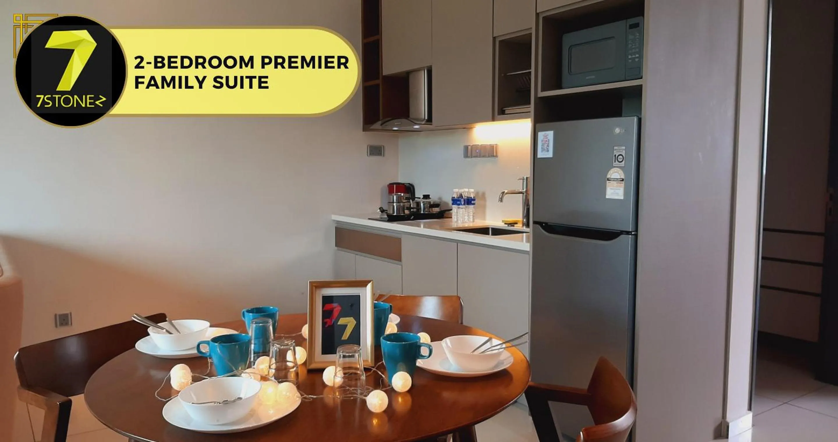 Dining area in 7Stonez Suites Geo38 Genting Highlands