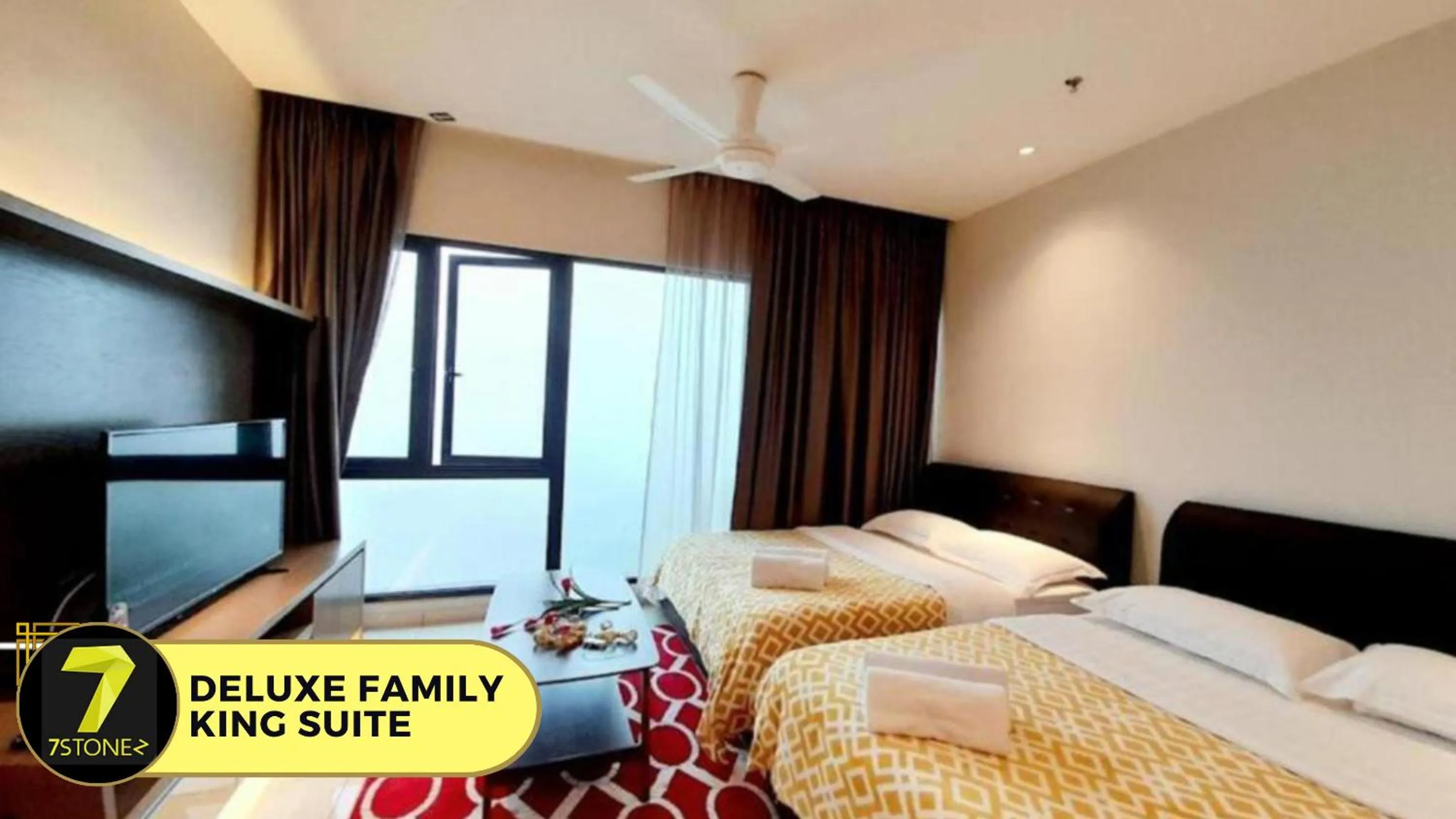 Bed in 7Stonez Suites Geo38 Genting Highlands