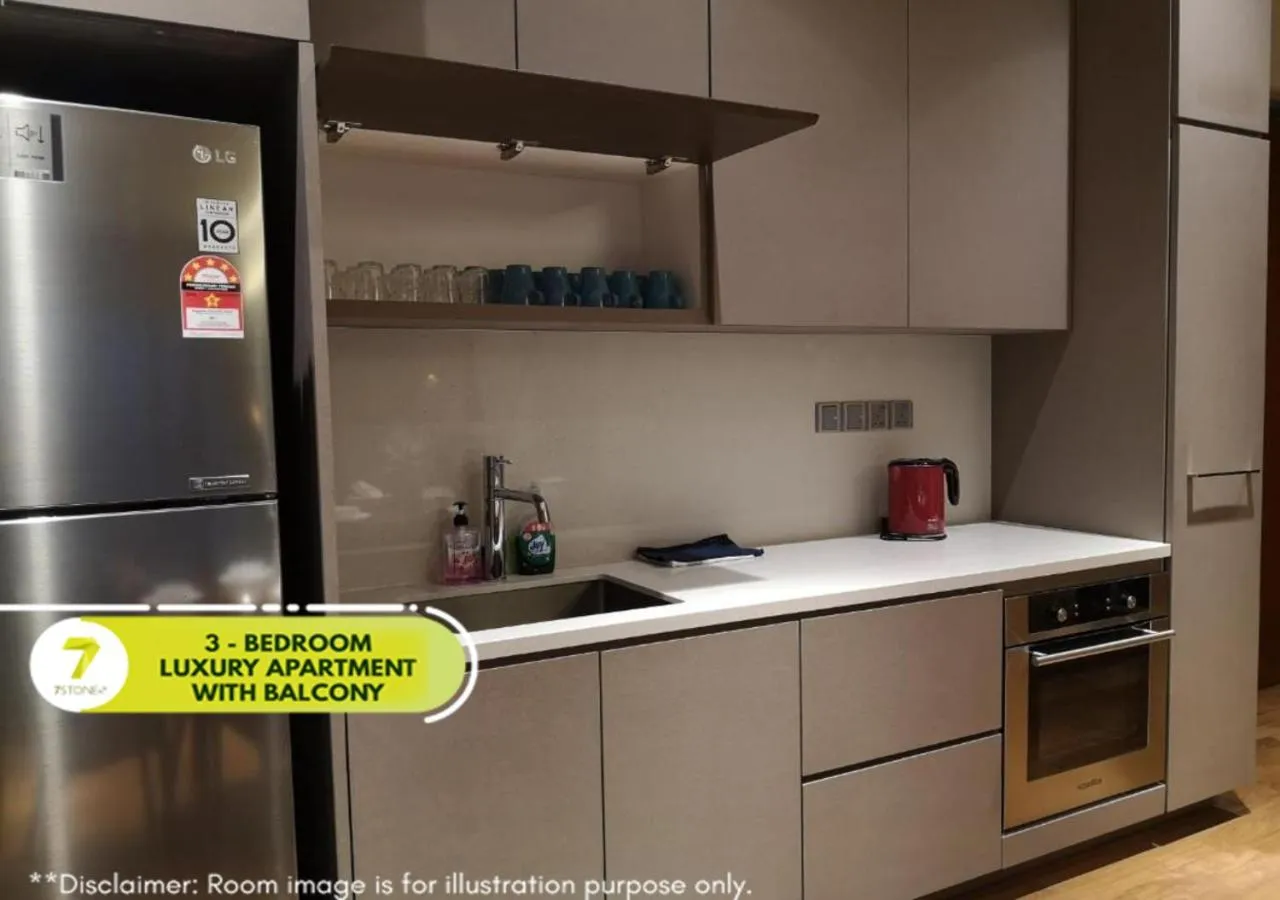 kitchen in 7Stonez Suites Geo38 Genting Highlands