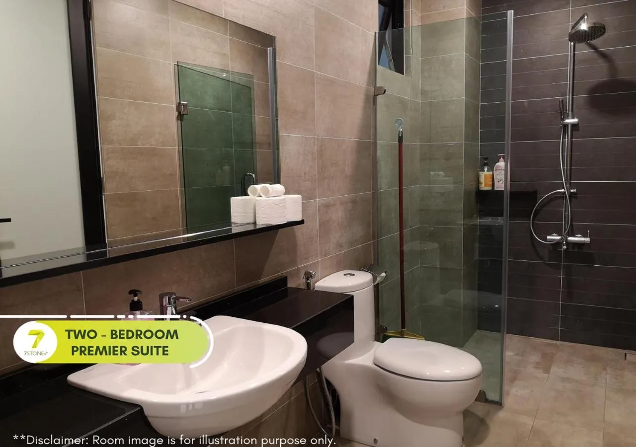 Bathroom in 7Stonez Suites Geo38 Genting Highlands