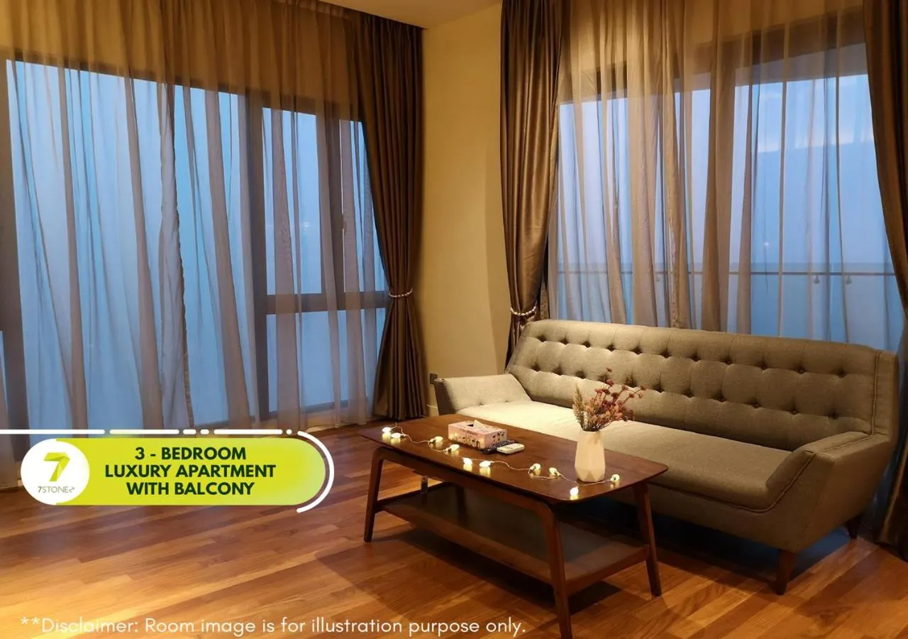 Living room in 7Stonez Suites Geo38 Genting Highlands