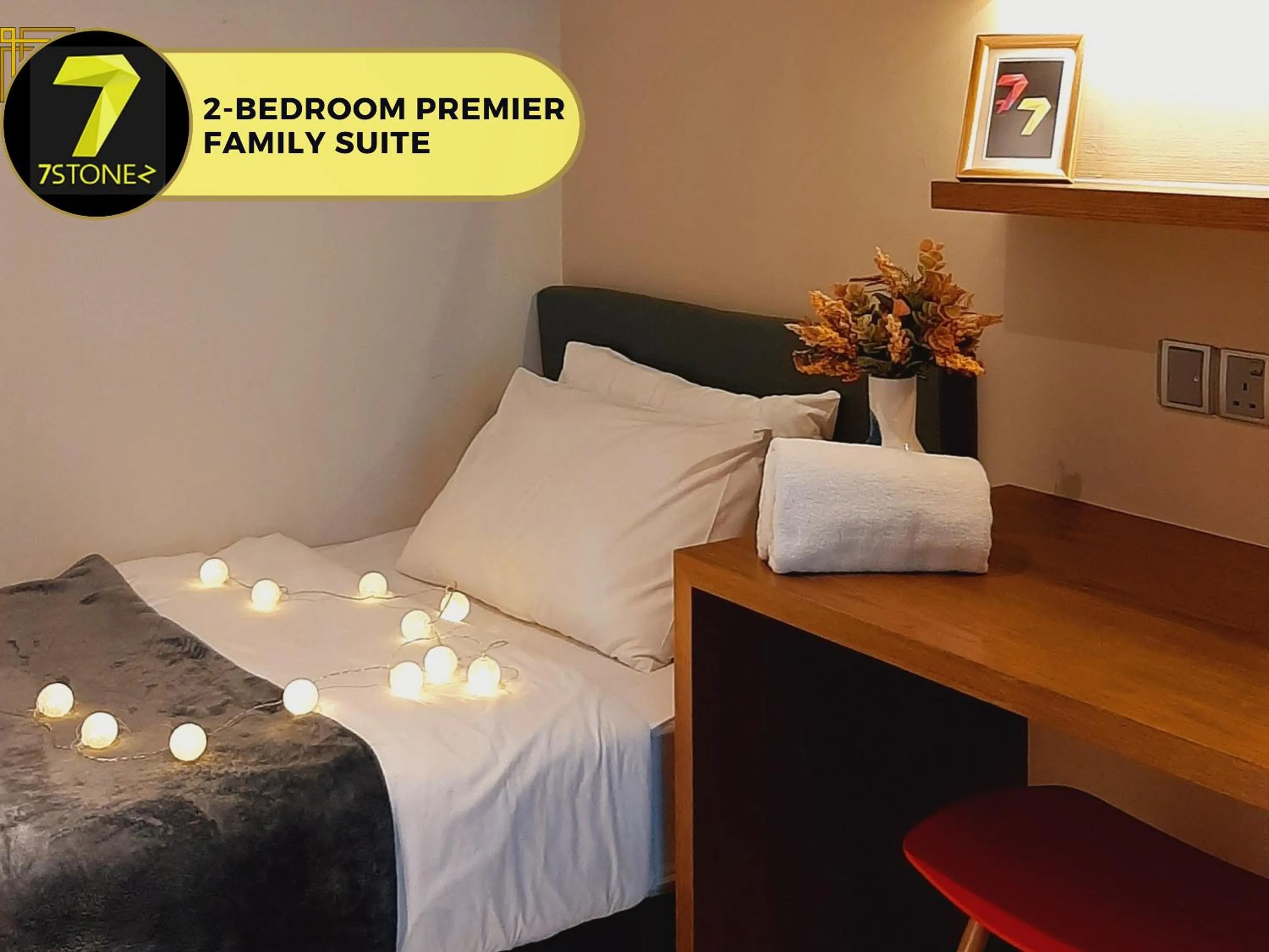 Bed in 7Stonez Suites Geo38 Genting Highlands