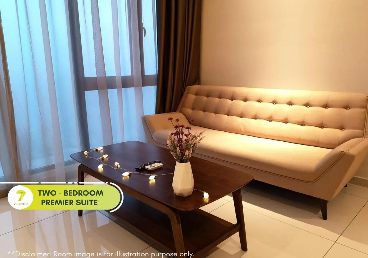 Living room in 7Stonez Suites Geo38 Genting Highlands