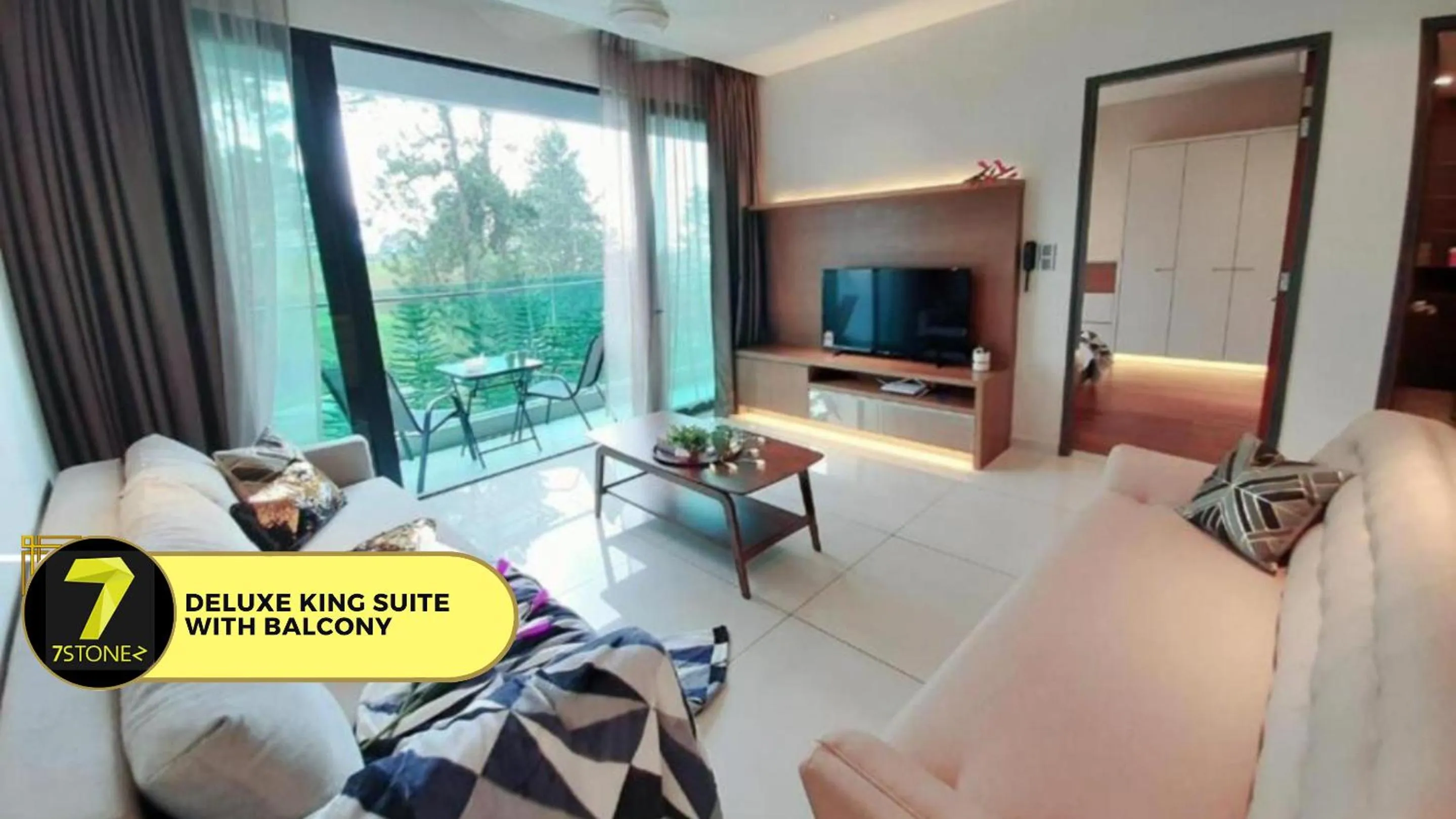 Living room, Bed in 7Stonez Suites Geo38 Genting Highlands
