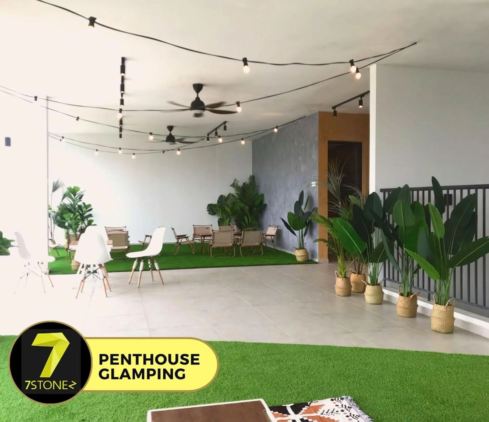 Garden view in 7Stonez Suites Geo38 Genting Highlands