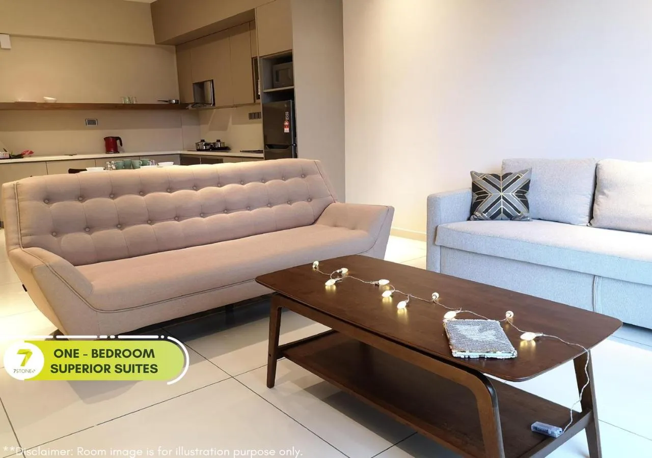 Living room in 7Stonez Suites Geo38 Genting Highlands