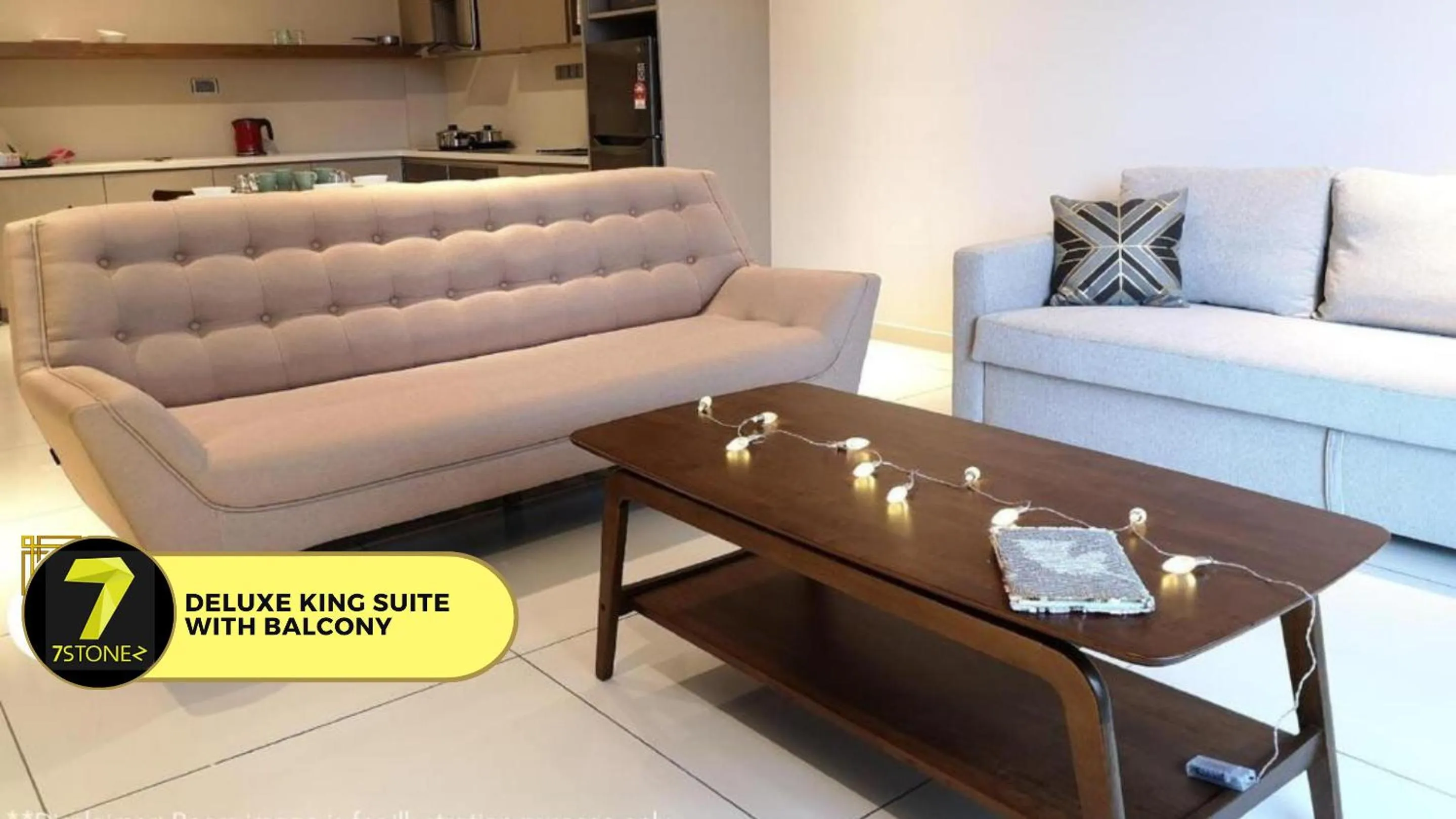 Living room in 7Stonez Suites Geo38 Genting Highlands