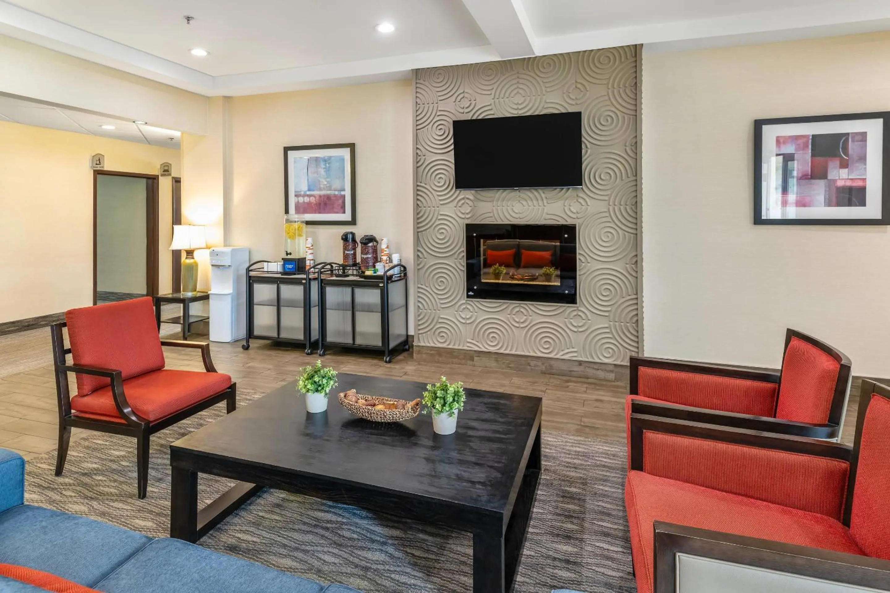 Lobby or reception in Comfort Inn