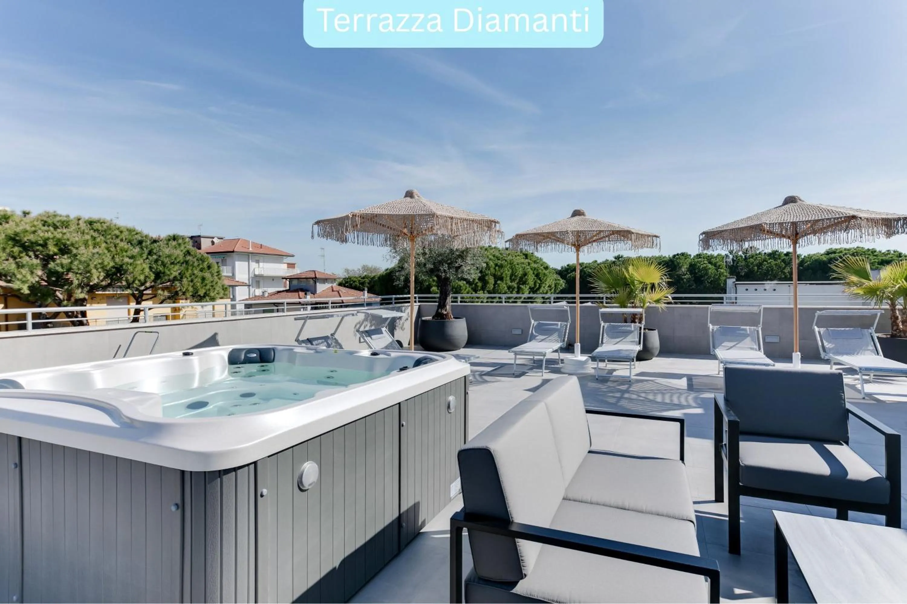 Hot Tub in Mansarda Diamanti - Siroli Collection