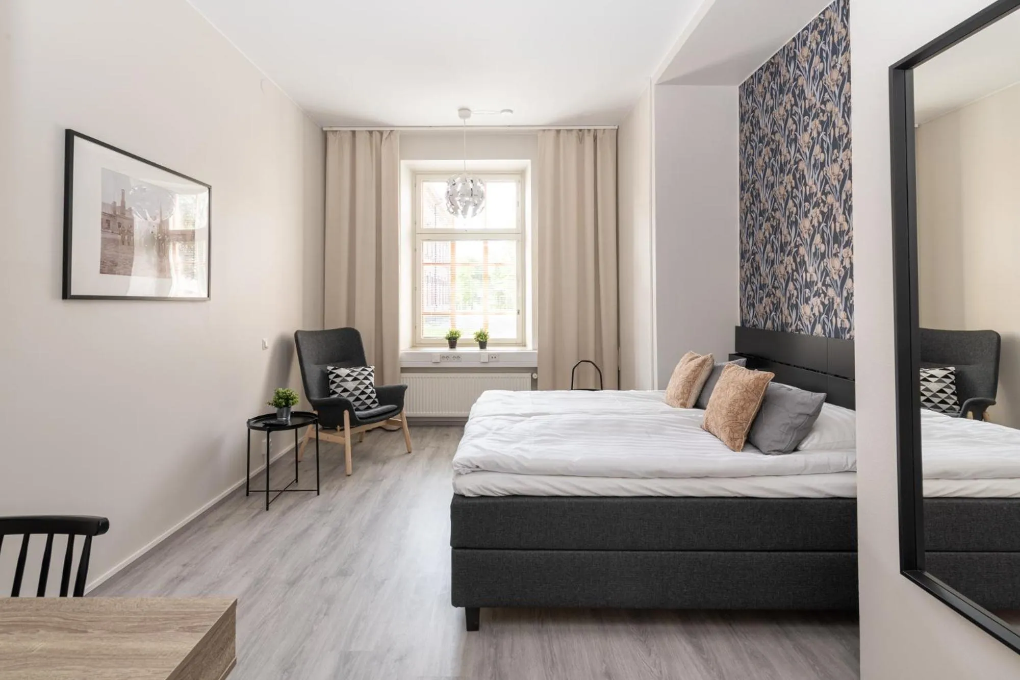 Bed in Hotelli Rakuuna