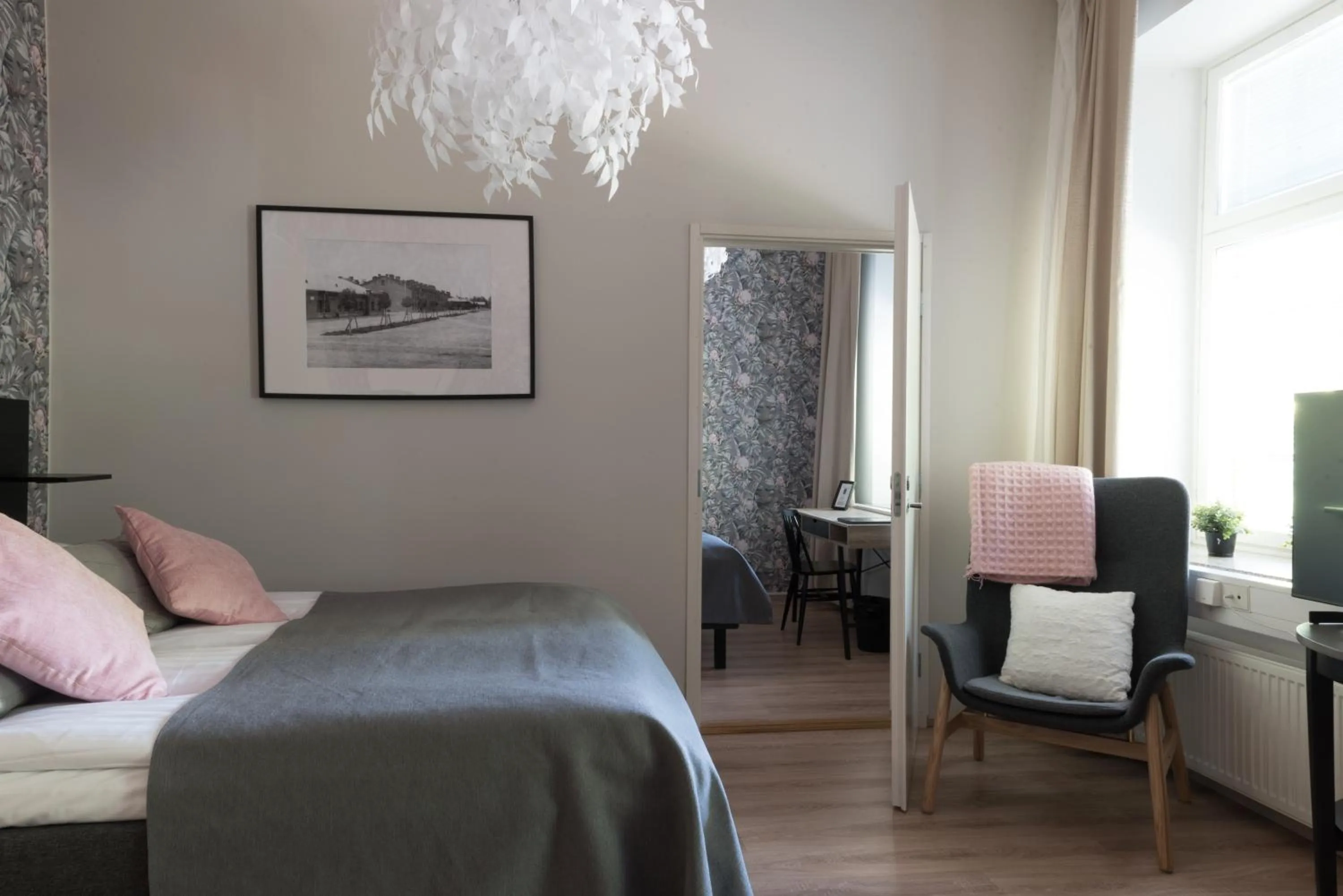 Bed in Hotelli Rakuuna