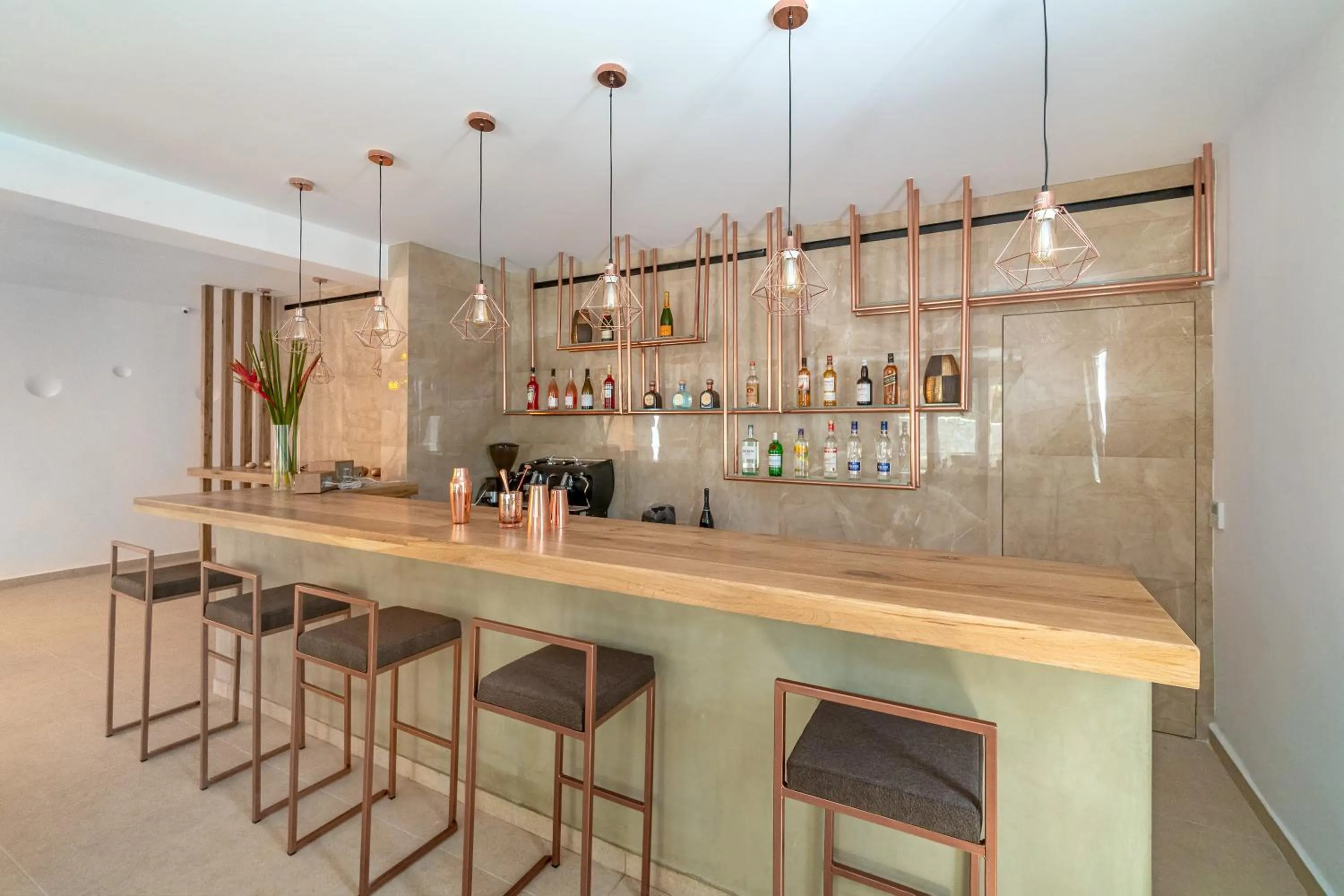 Lobby or reception in Omnia Mykonos Boutique Hotel & Suites