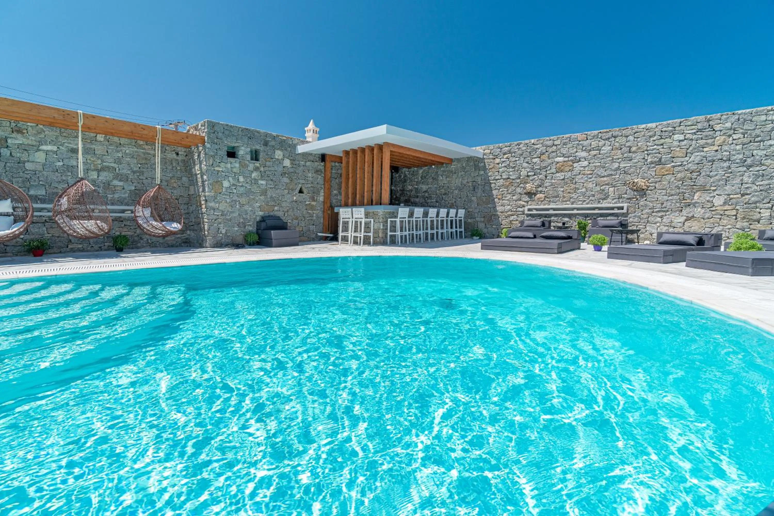 Swimming pool in Omnia Mykonos Boutique Hotel & Suites