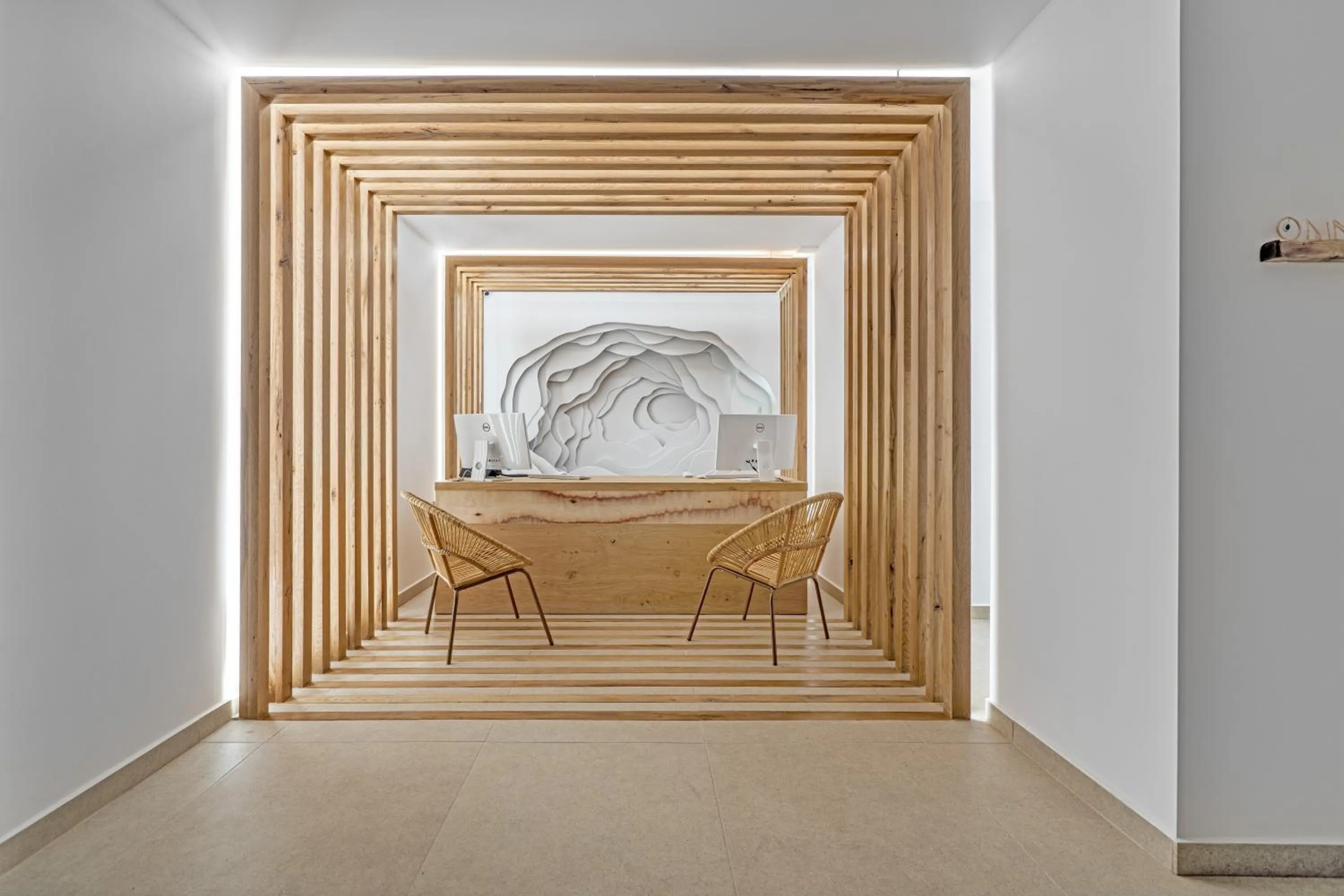 Facade/entrance in Omnia Mykonos Boutique Hotel & Suites