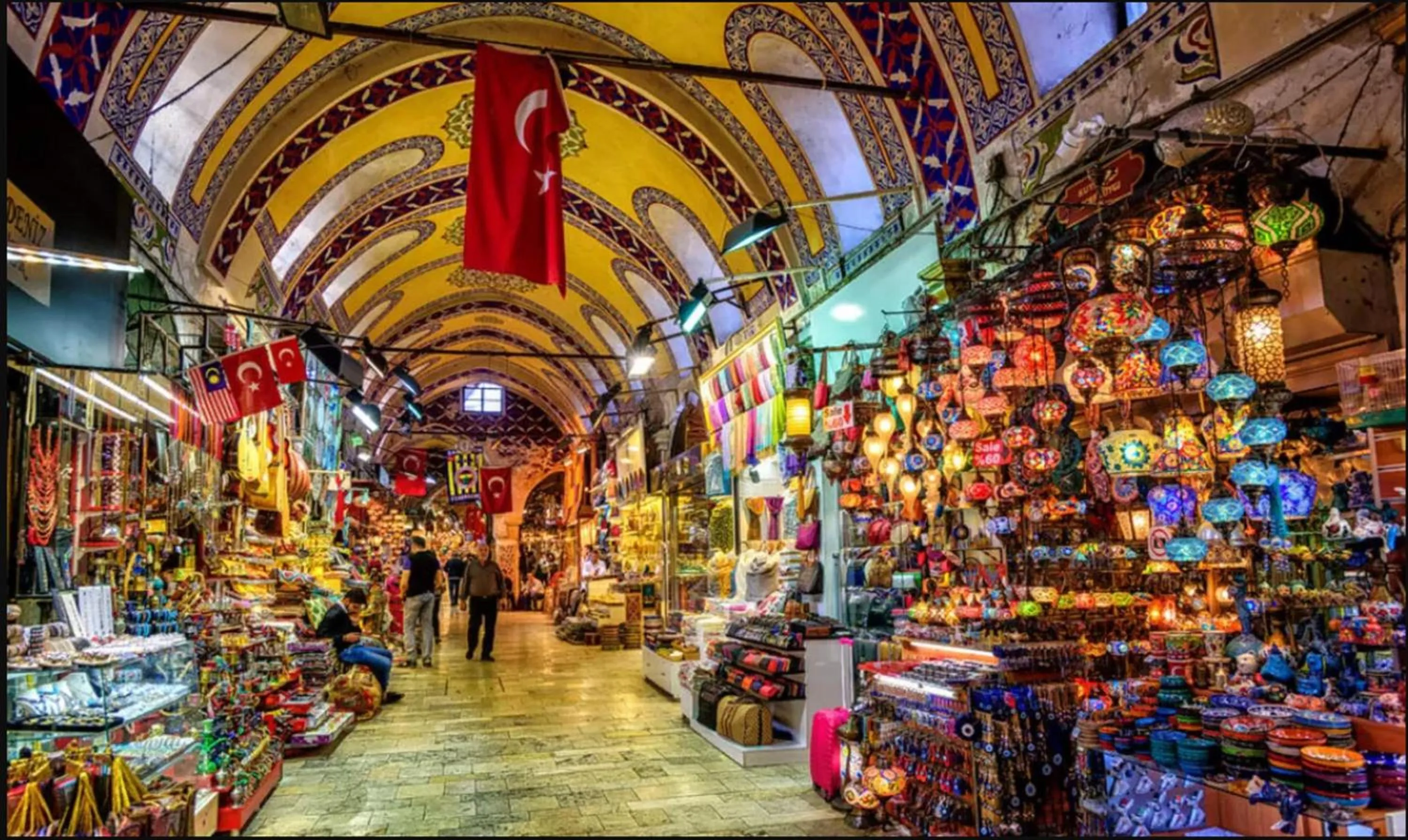 Shopping Area in Gul Otel