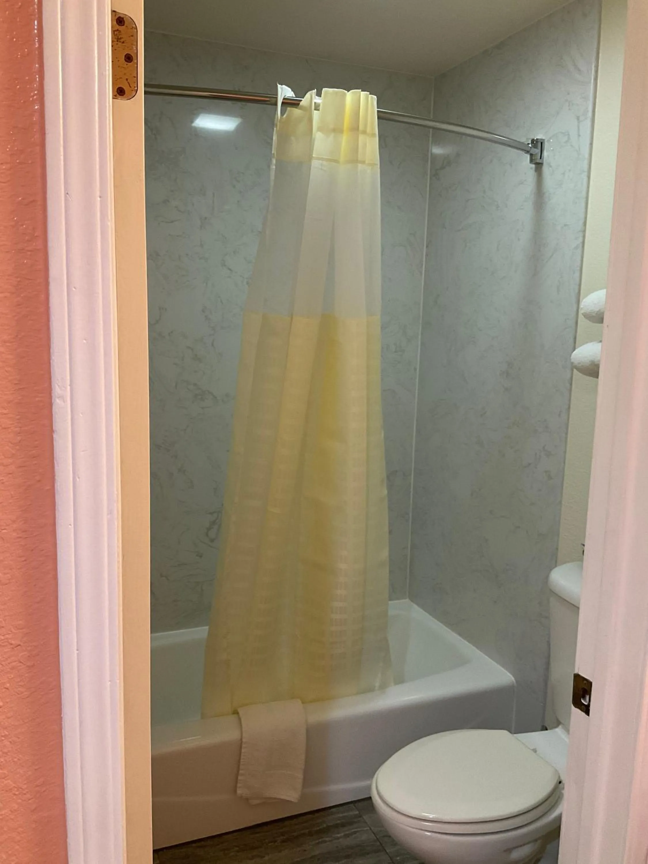 Bathroom in Budget Motel