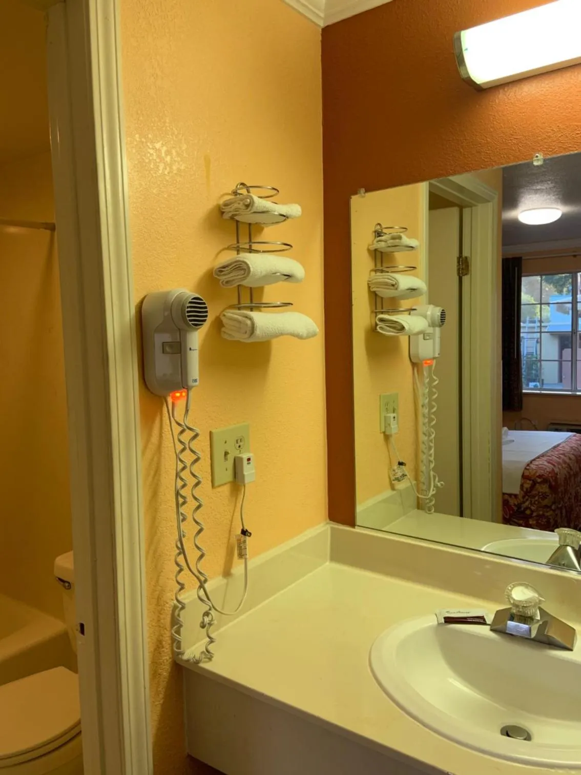Bathroom in Budget Motel