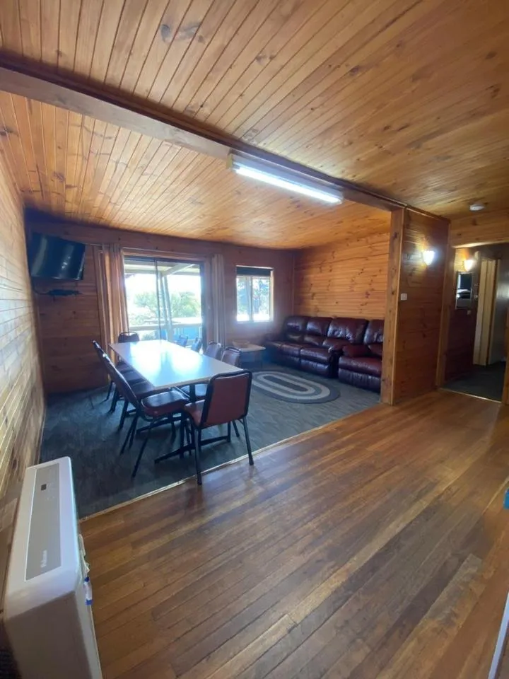 Living room in Anglers Reach Lakeside Village