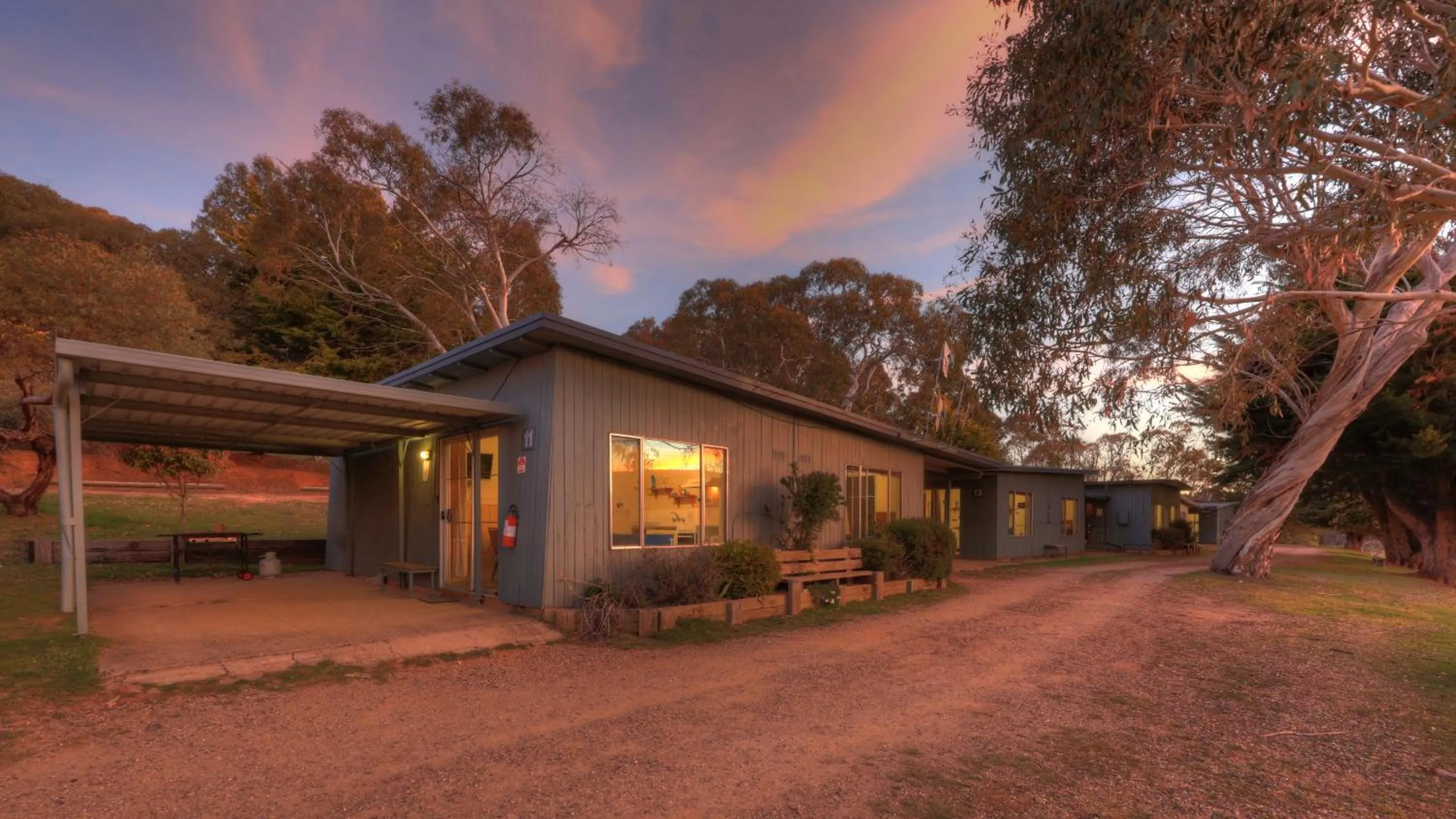 Property building in Anglers Reach Lakeside Village