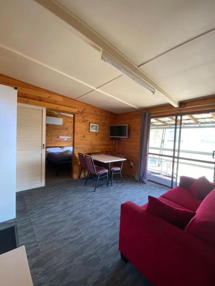 Living room in Anglers Reach Lakeside Village