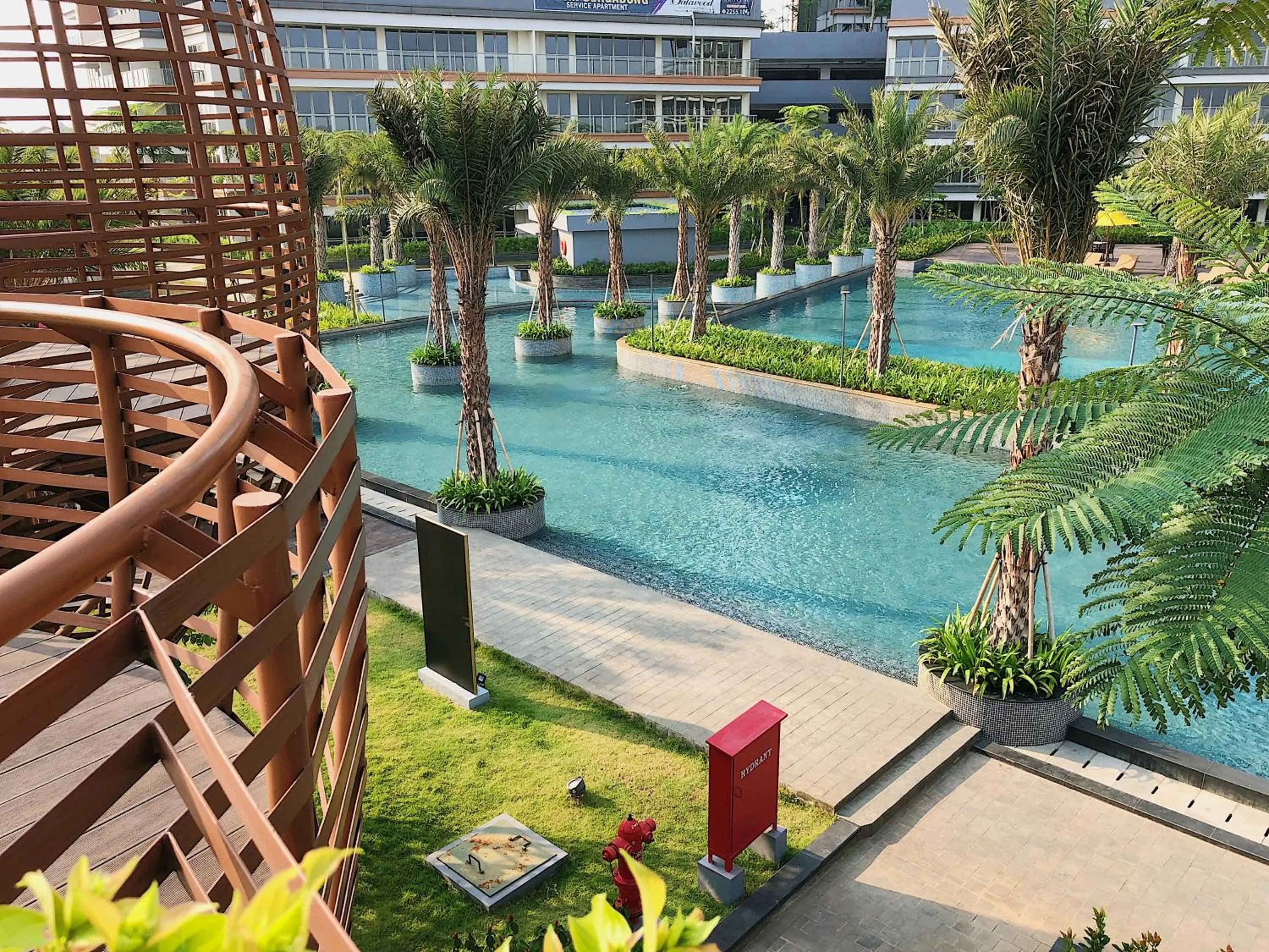 Garden in Gold Coast PIK Sea View Apartments by LongeSuites