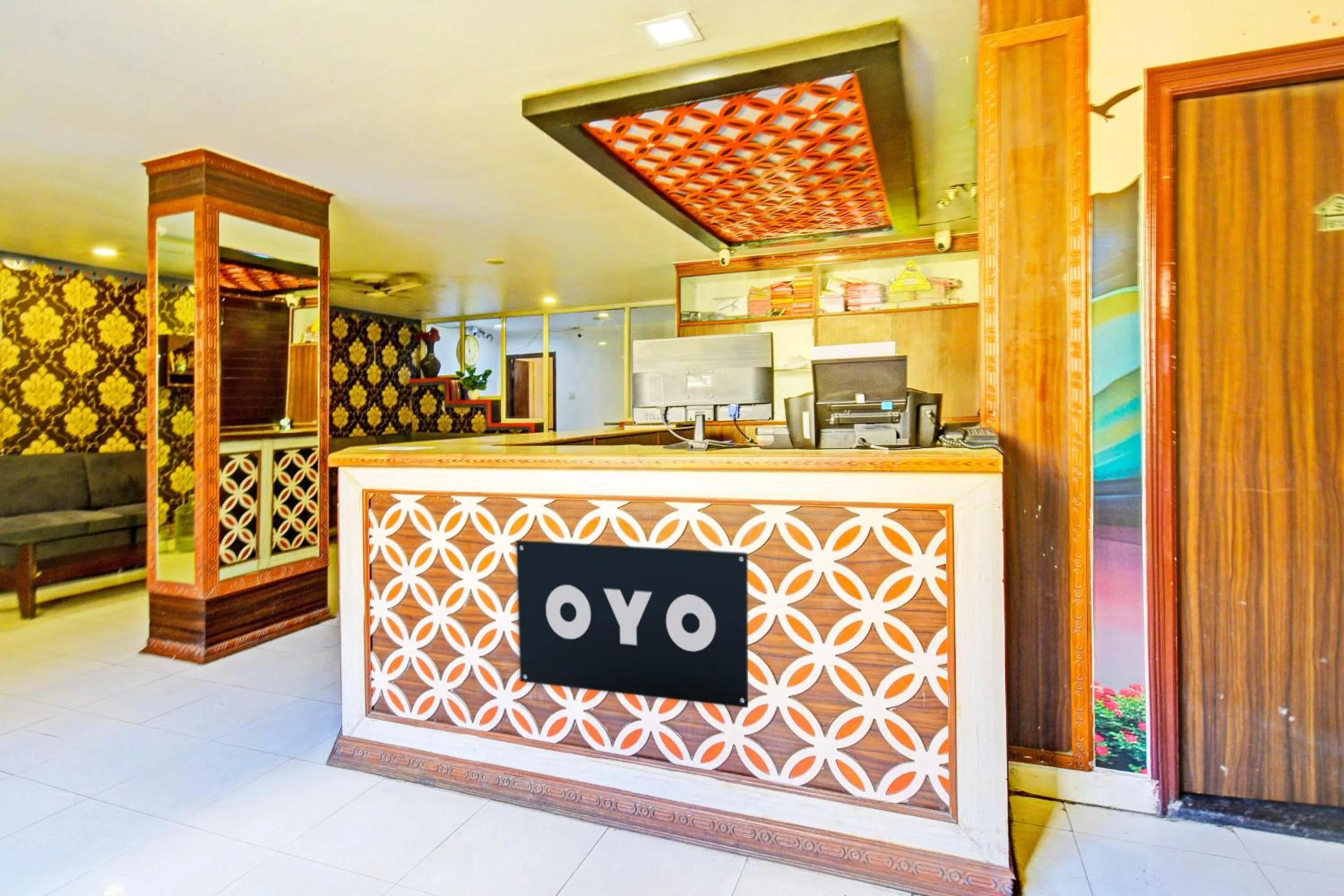 Lobby or reception in Hotel O Sahasra Residency Near Nexus Hyderabad