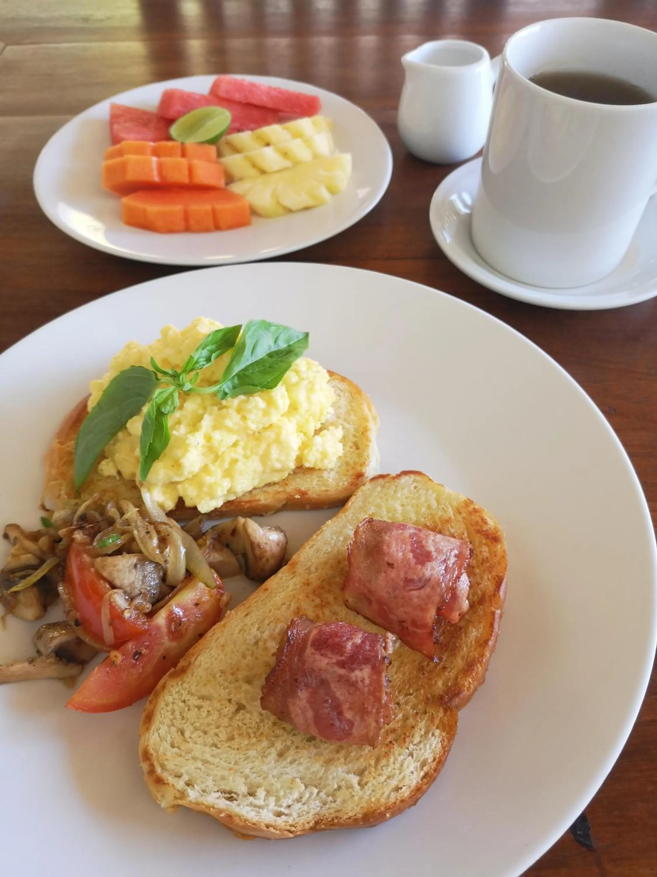 Food close-up in Bali Dive Resort Amed
