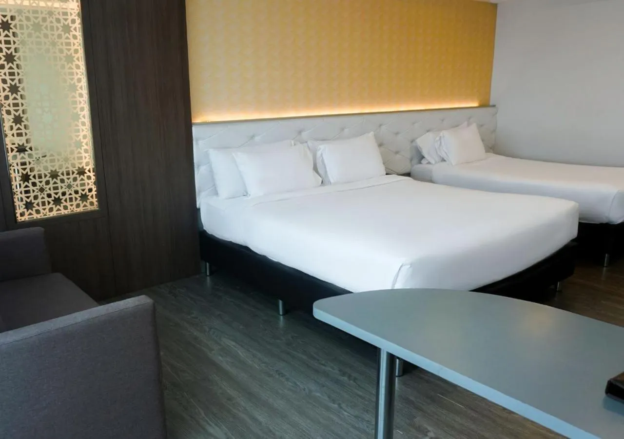 Bed in Alfahad Hotel