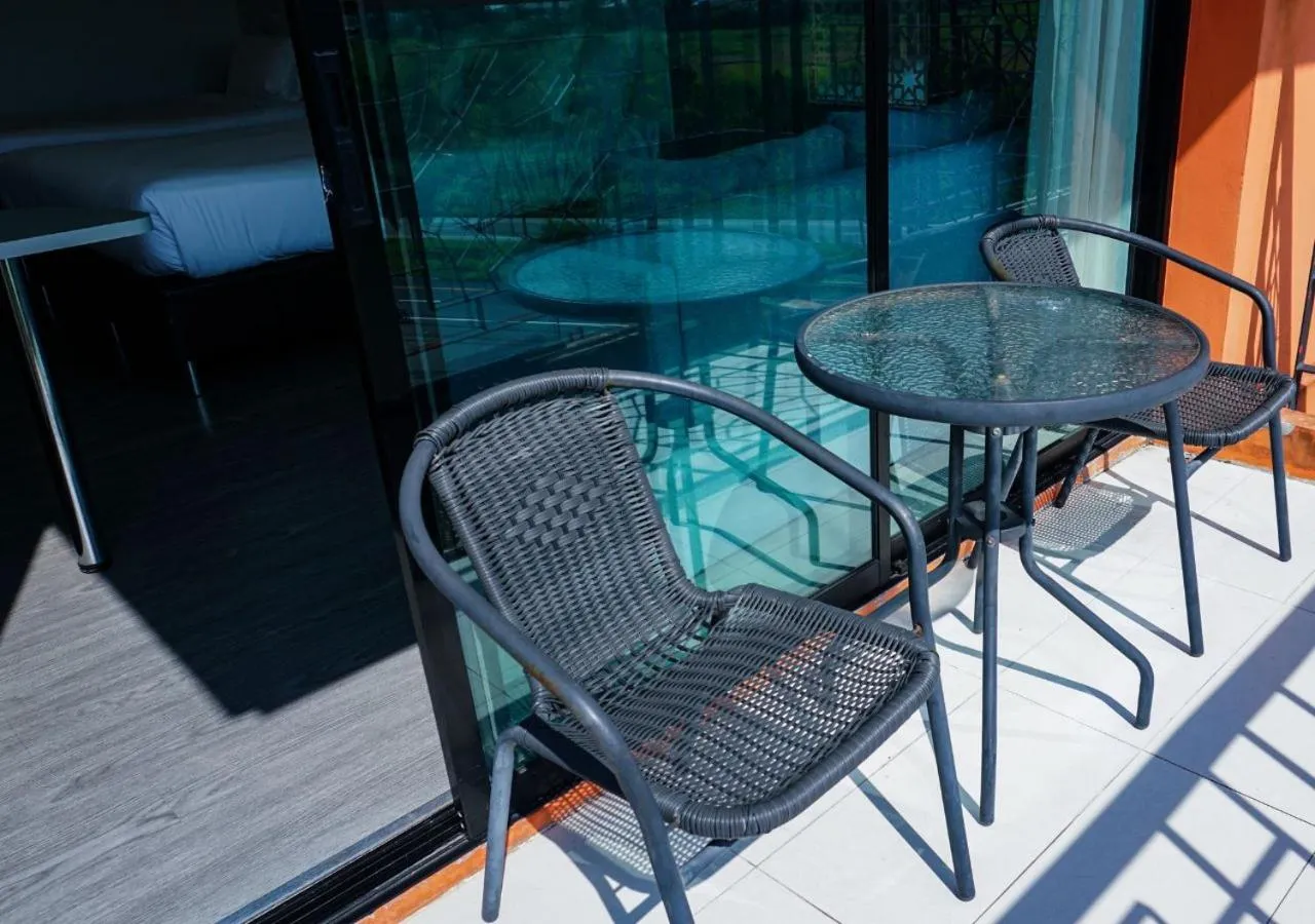 Balcony/Terrace in Alfahad Hotel