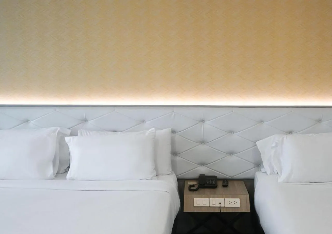 Bed in Alfahad Hotel