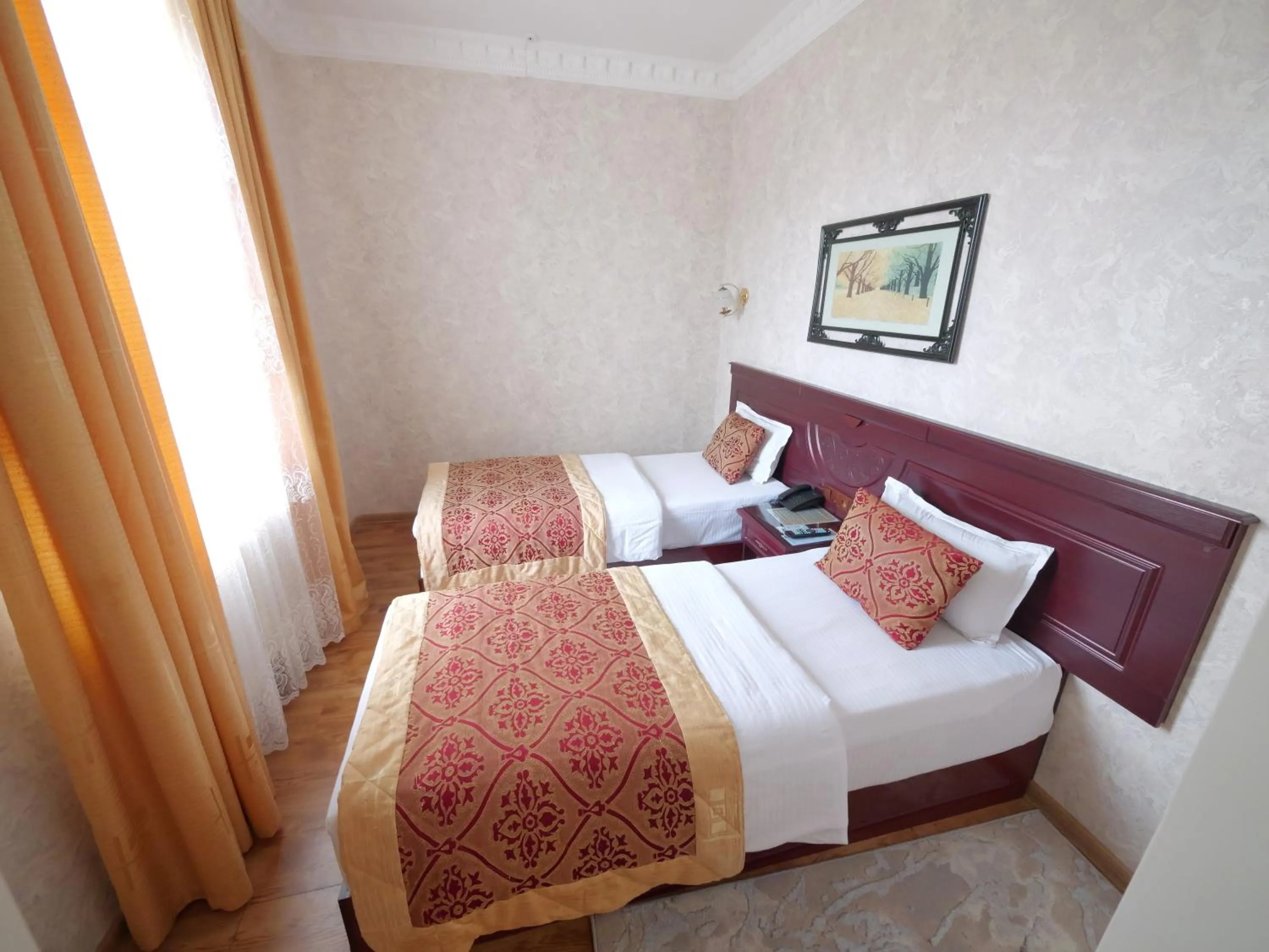 Bed in Asia Hotel Fergana