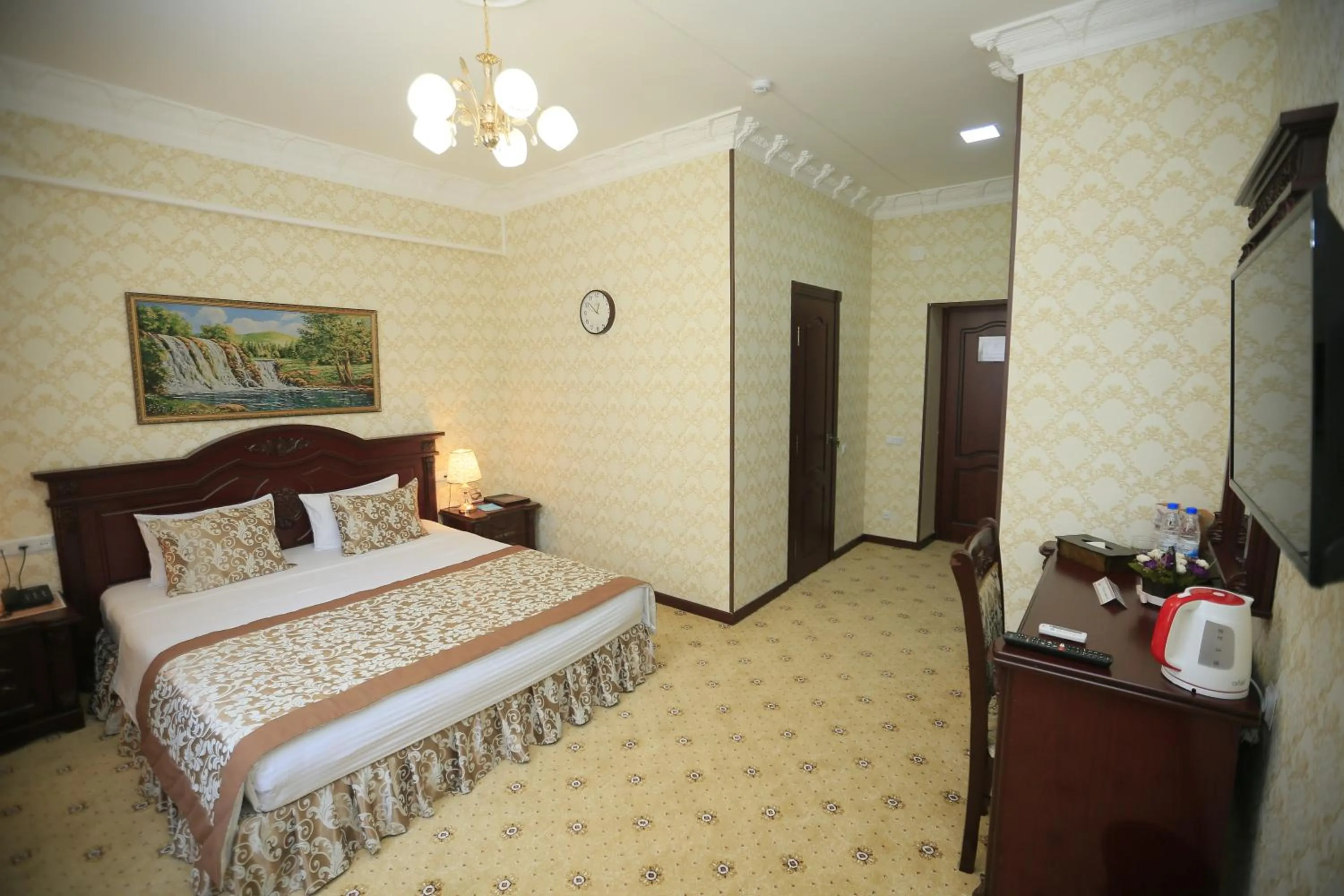 Bed in Asia Hotel Fergana