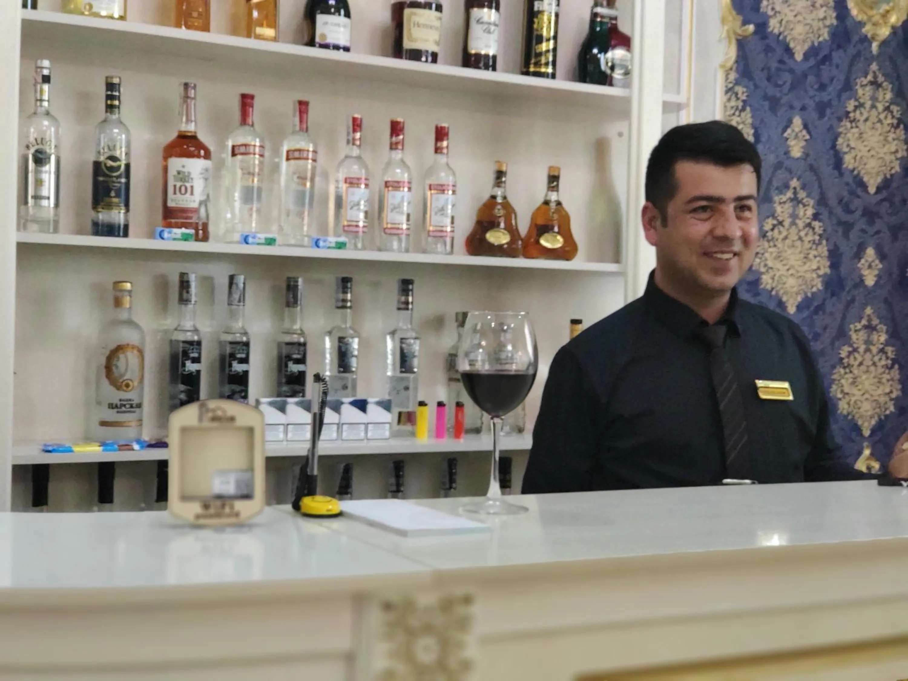 Lounge or bar in Asia Hotel Fergana