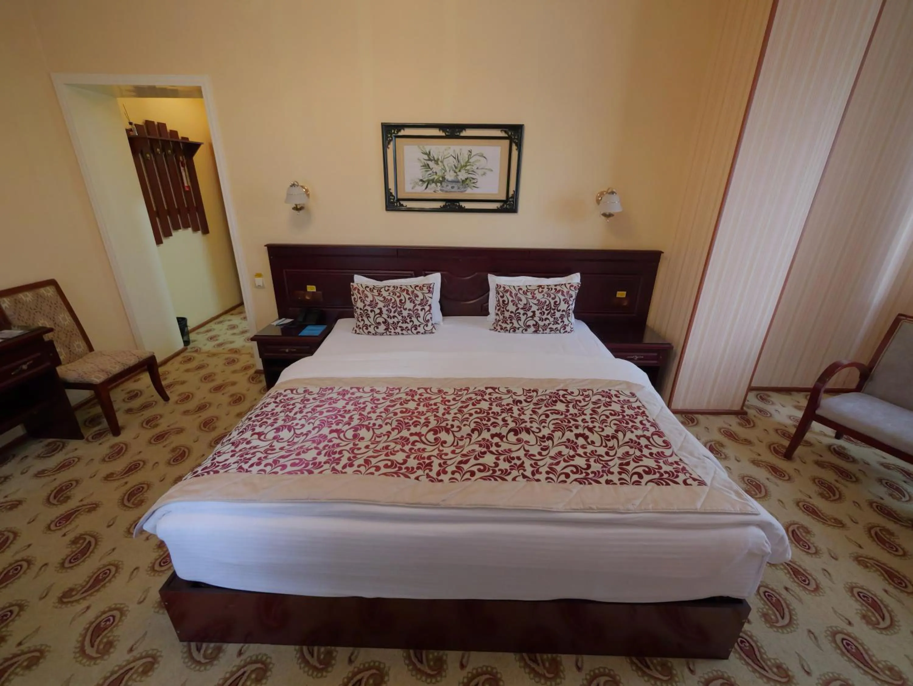 Bed in Asia Hotel Fergana