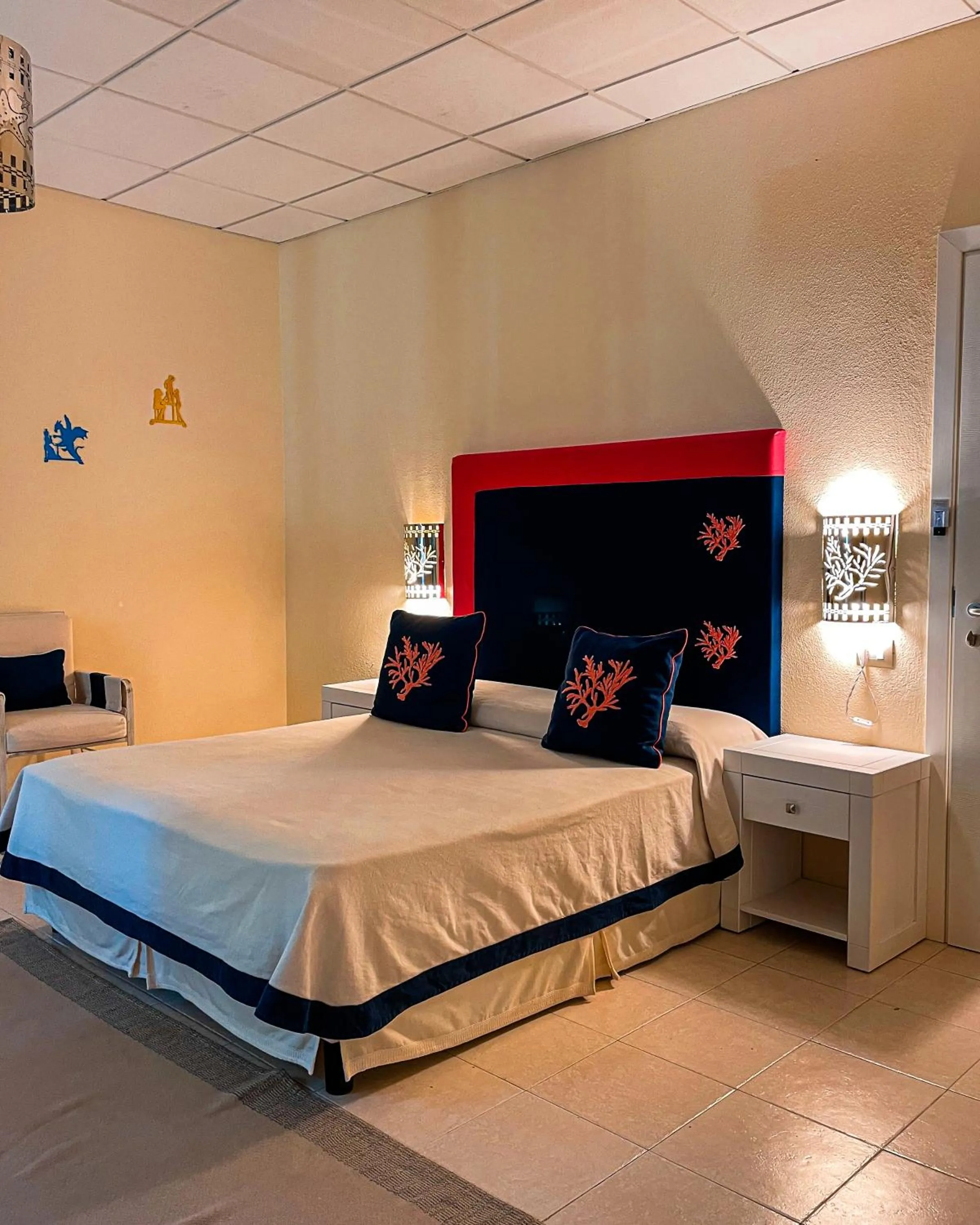 Bed in Hotel Lido Beach PHG