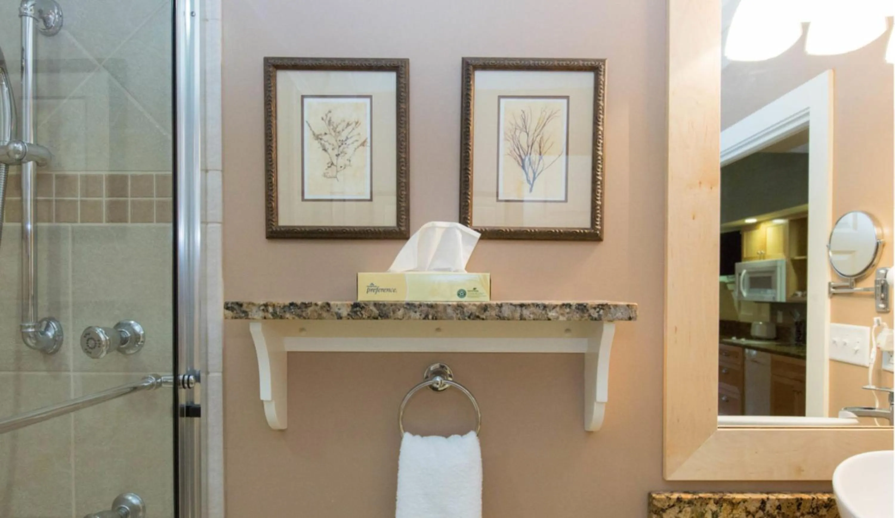 Shower in The Inlet Sports Lodge